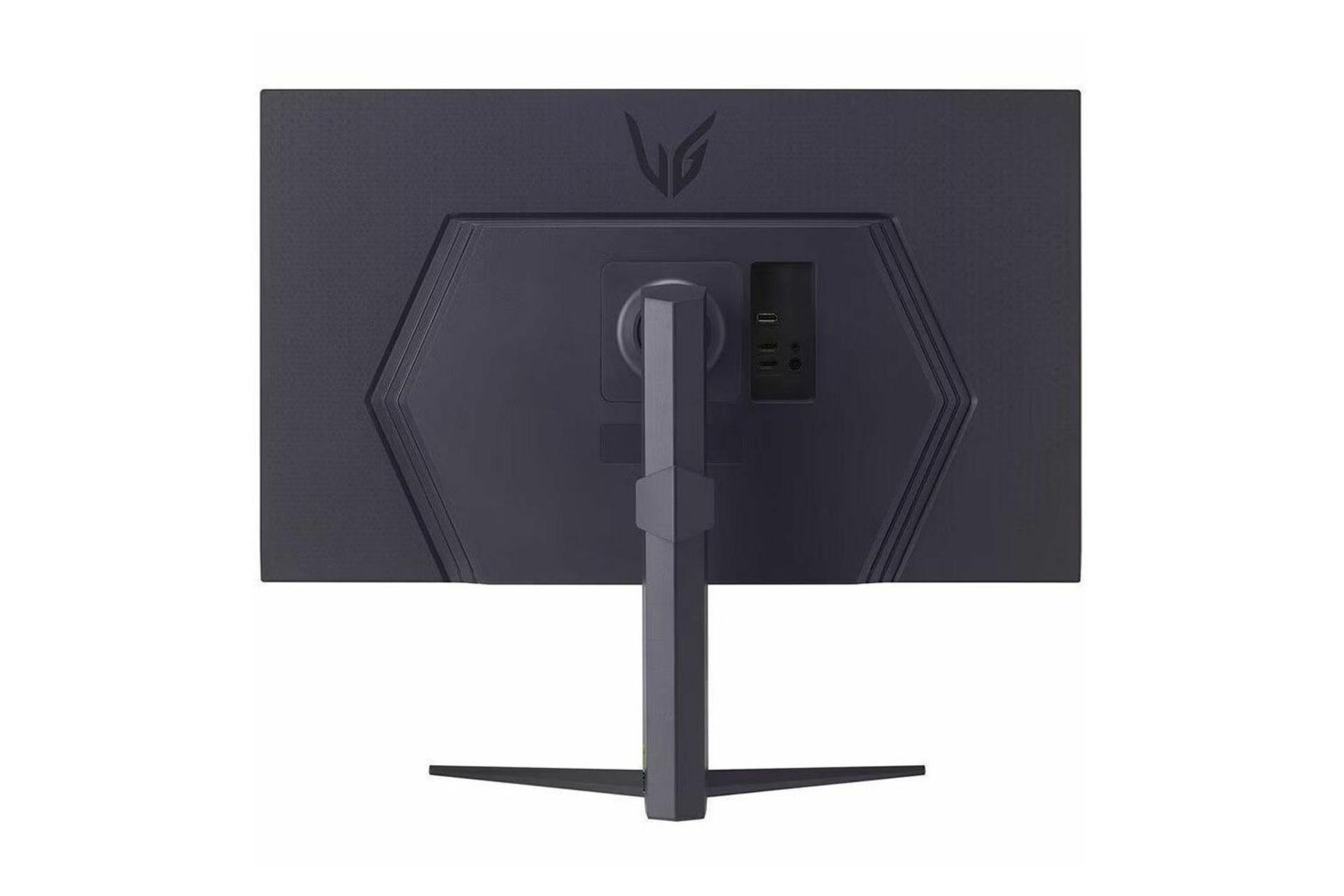 نمای پشت و بدنه مانیتور ال جی 32 اینچ مدل UltraGear 32GS75Q