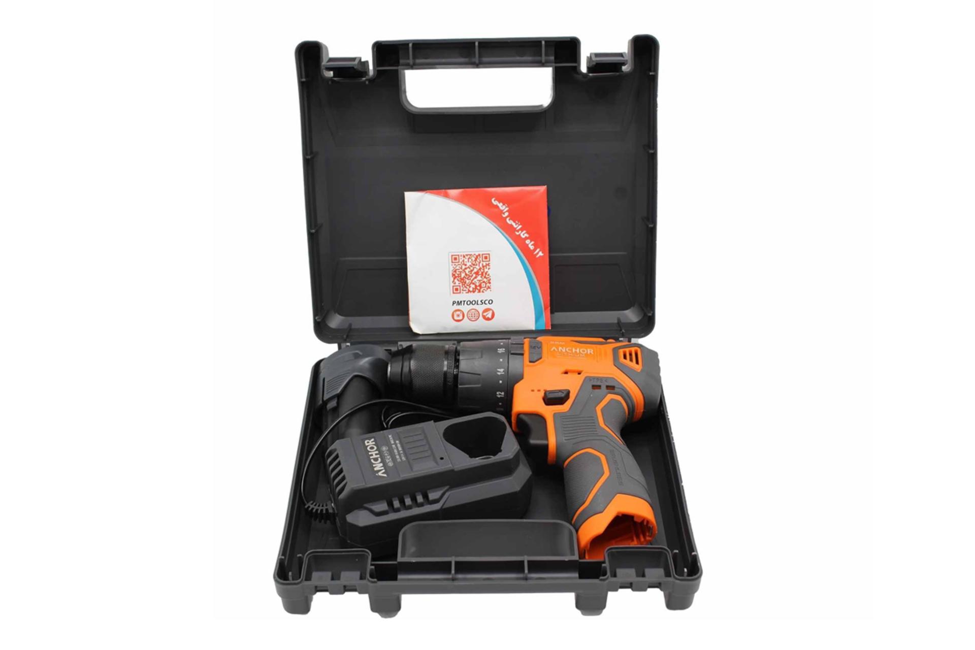 اقلام همراه دریل چکشی شارژی آنکور DCE12