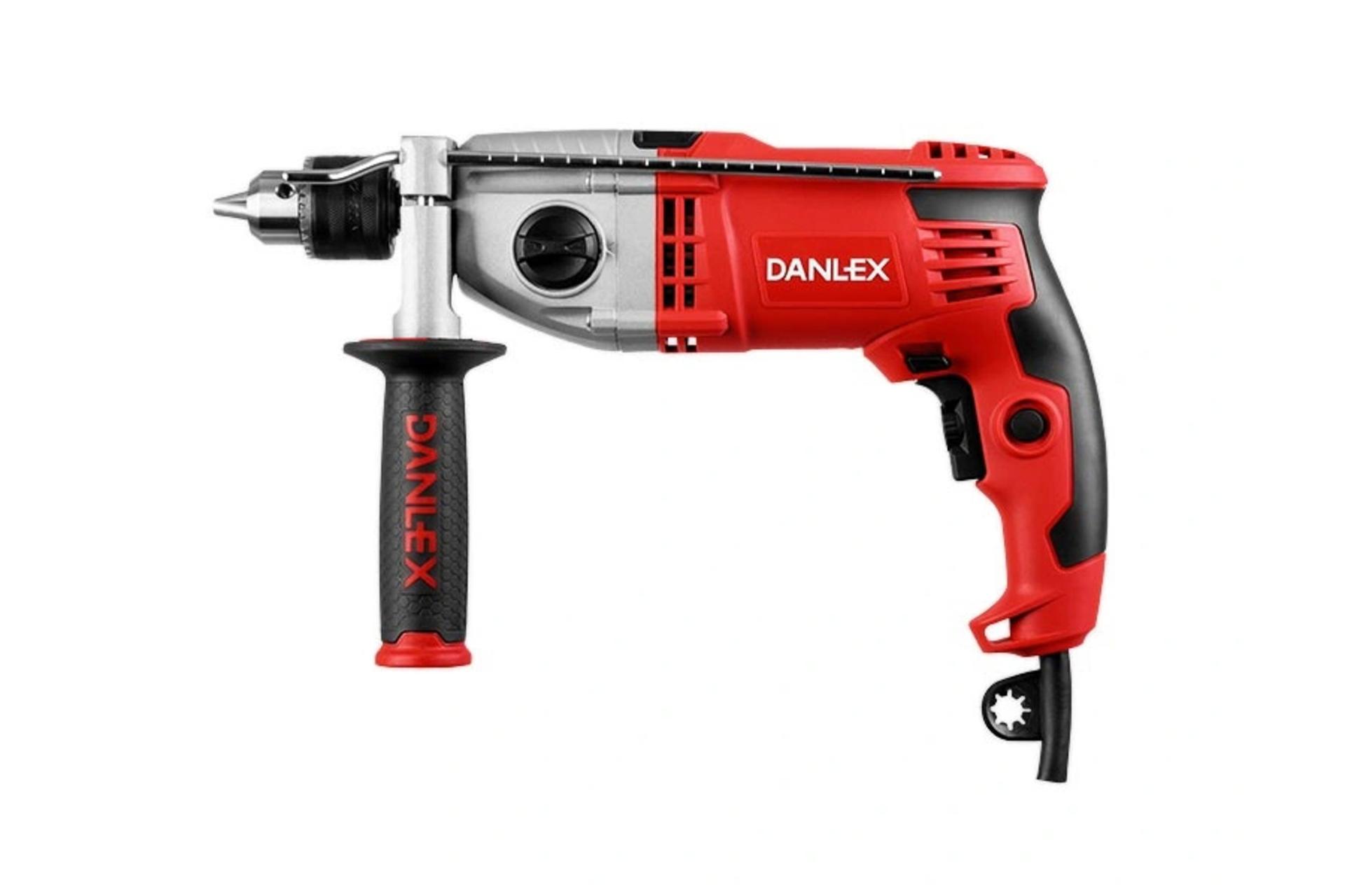 نمای کنار دریل چکشی برقی دنلکس DX-1111