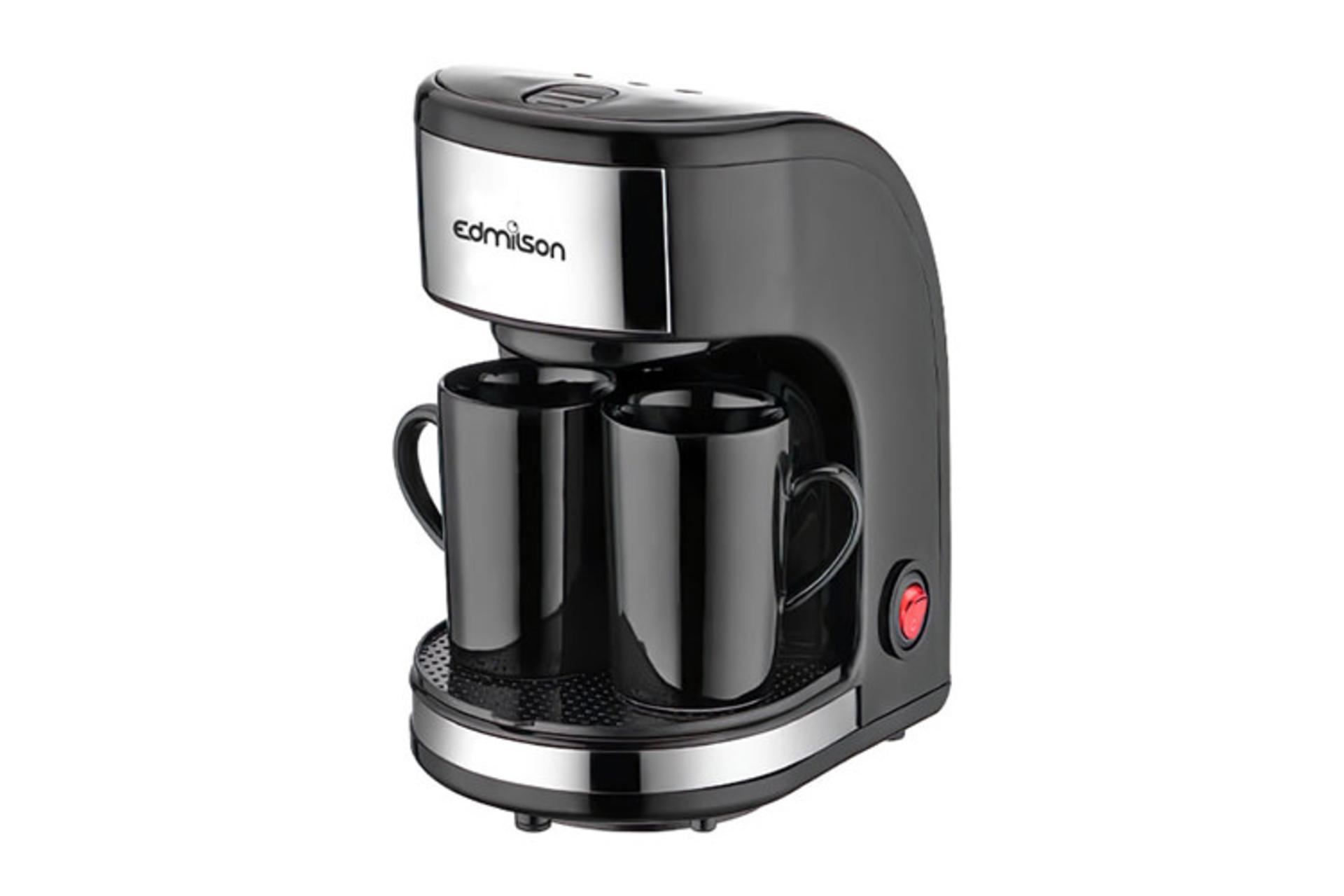 قهوه ساز ادمیلسون Edmilson CM301 نمای جلو و راست