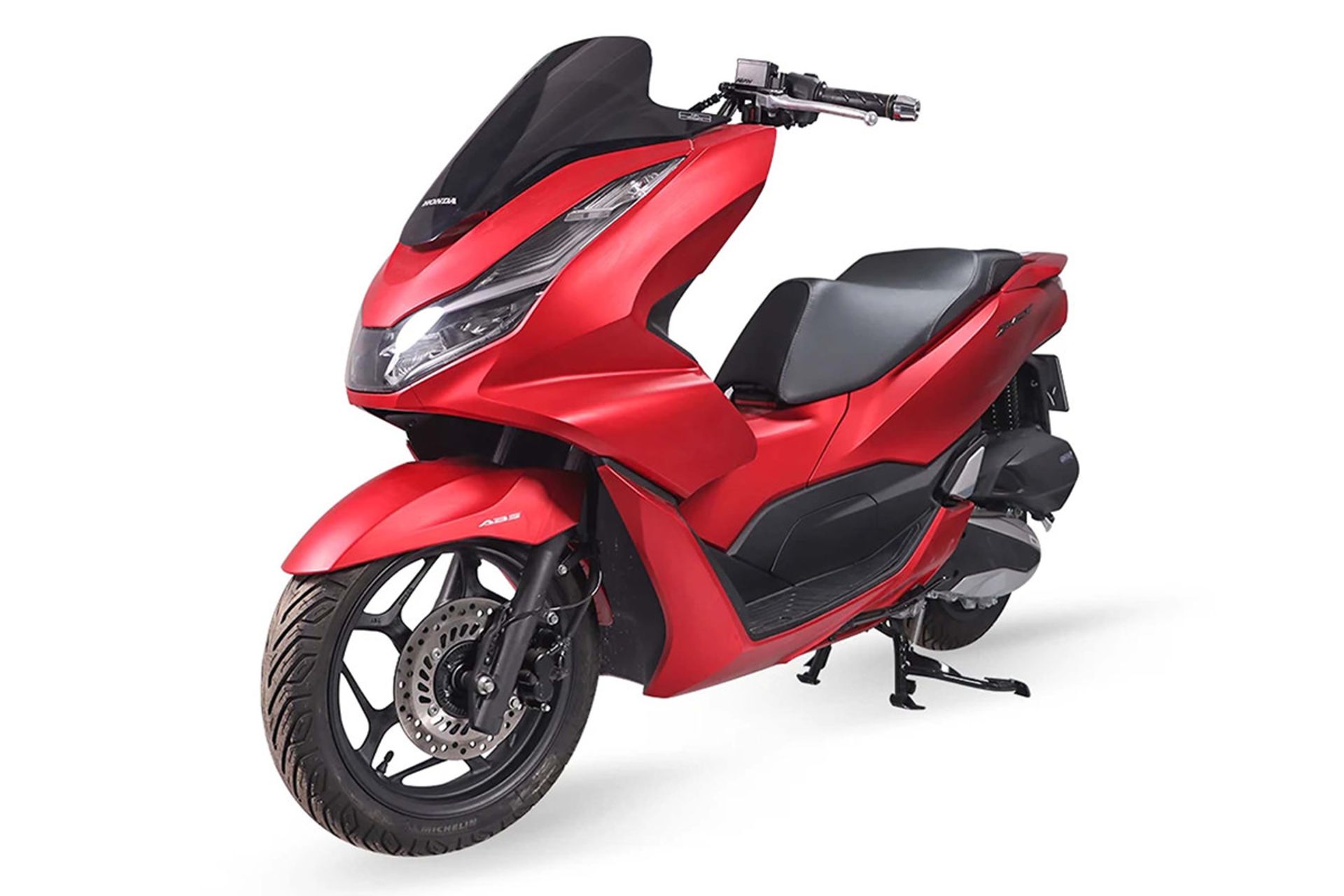 موتورسیکلت هوندا Honda PCX160 نمای جلو و جانبی