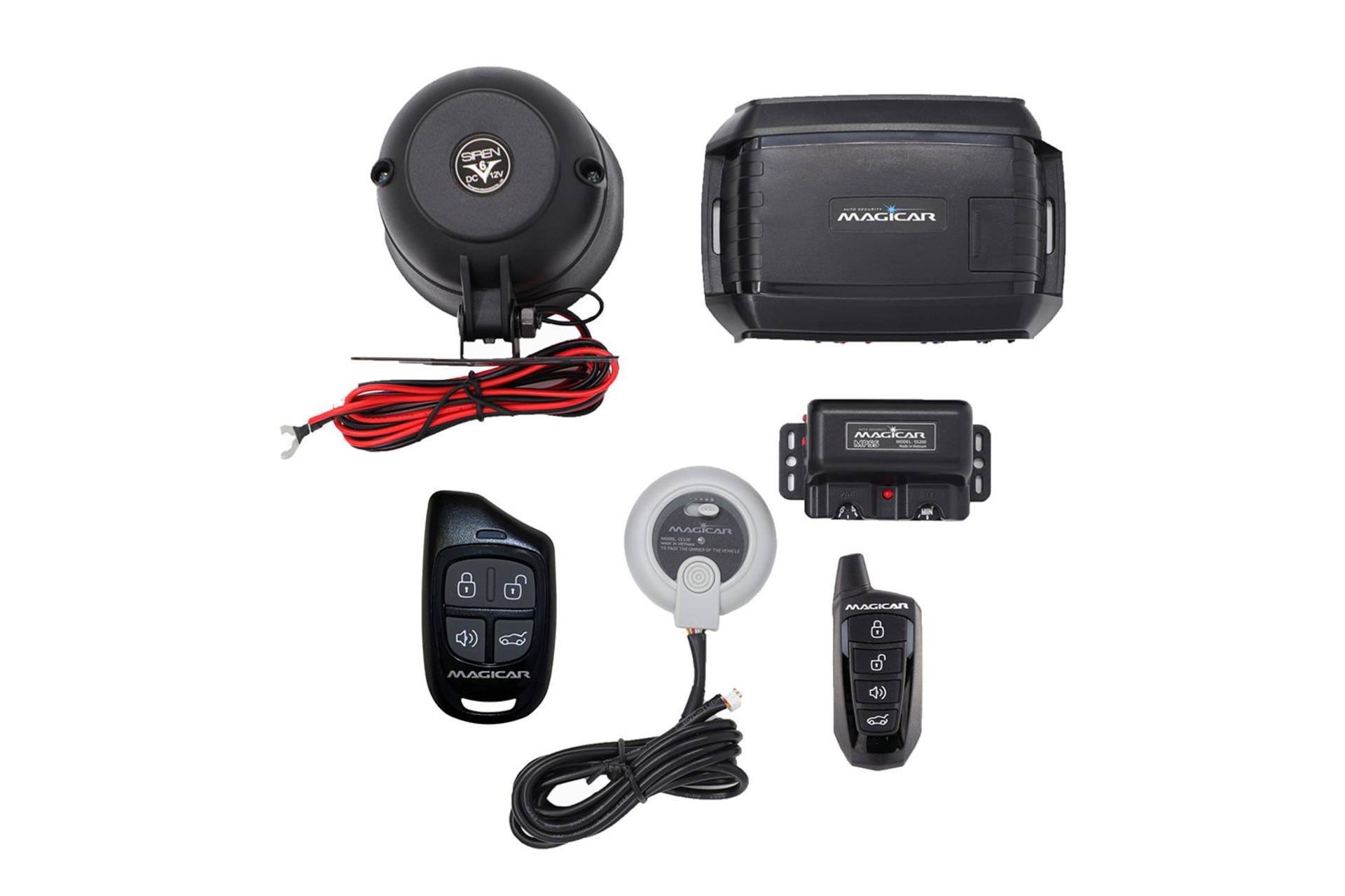 دزدگیر خودرو ماجیکار Magicar M211-665 نمای قطعات