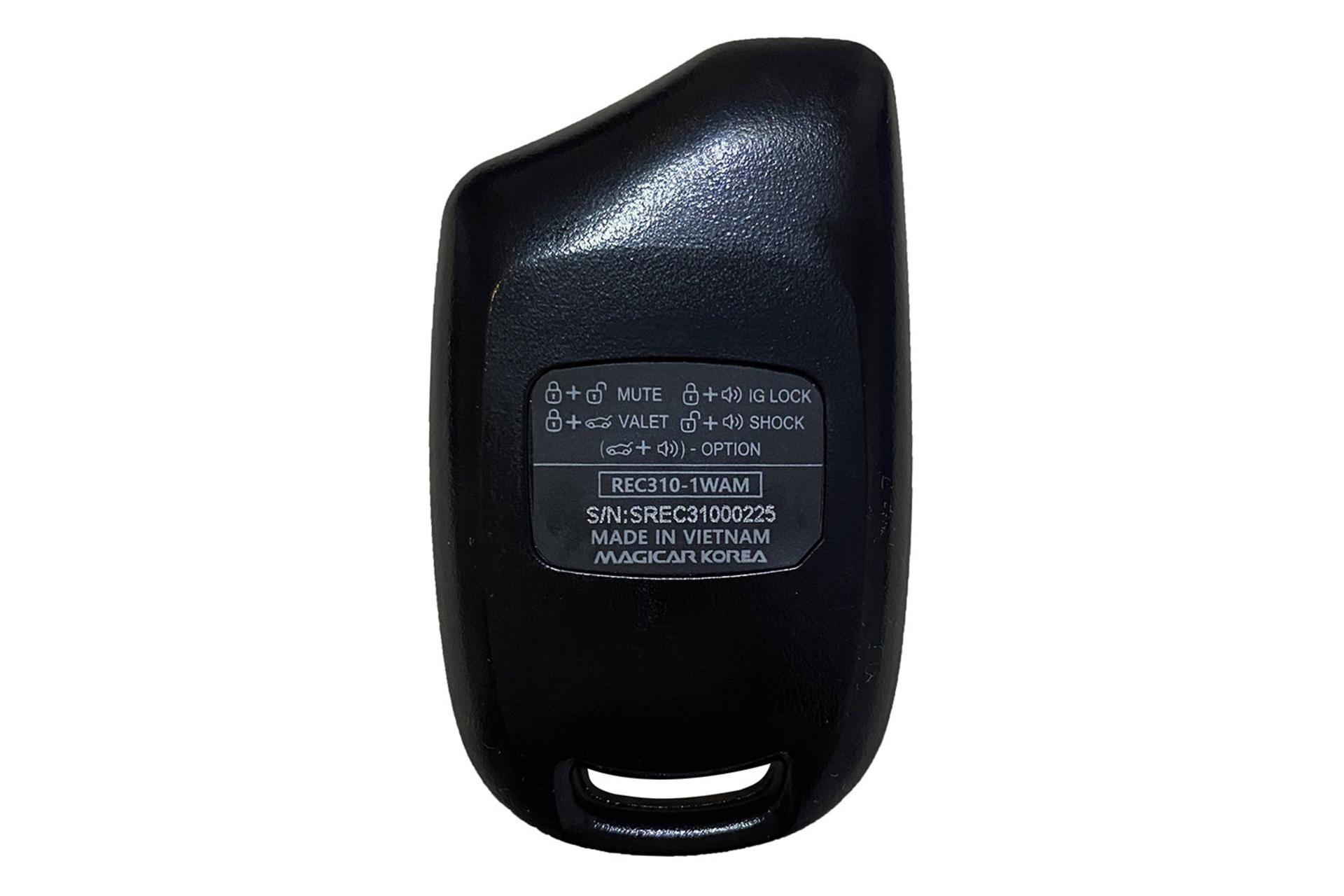 دزدگیر خودرو ماجیکار Magicar M211-665 نمای پشت ریموت
