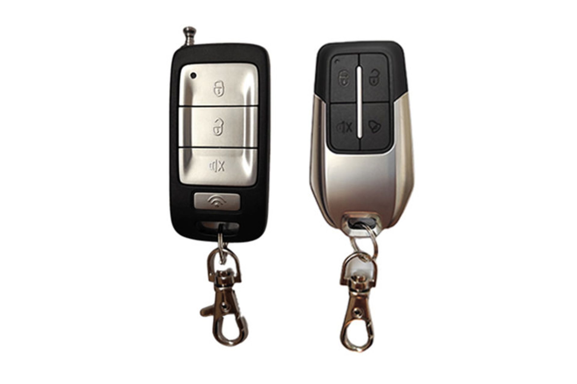 دزدگیر خودرو استیل میت Steel Mate GRH/RX1000-R1 نمای جلو ریموت اصلی و یدک