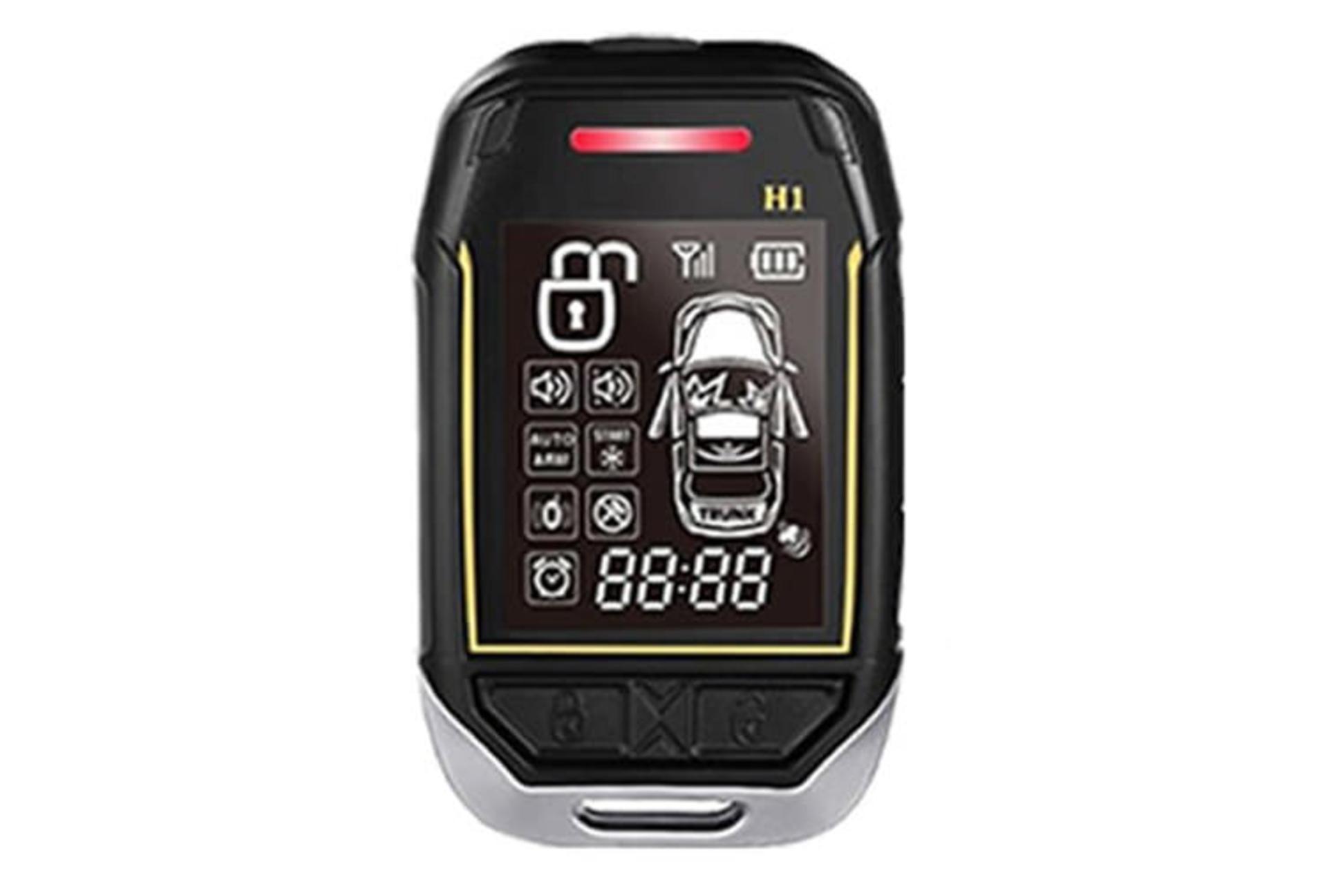 دزدگیر خودرو استیلاک Stelock LF861 Single نمای جلو ریموت
