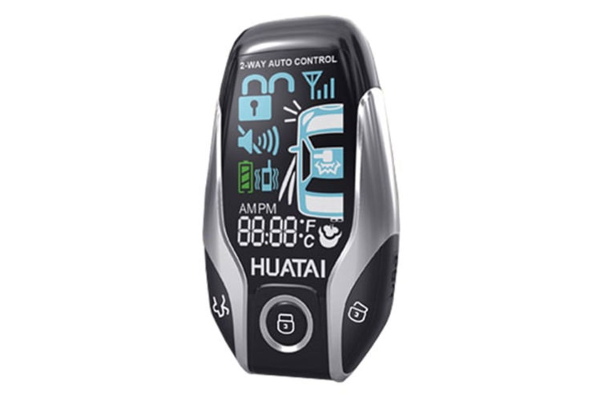 دزدگیر خودرو هوتای HUATAI HT-L130 نمای جلو ریموت