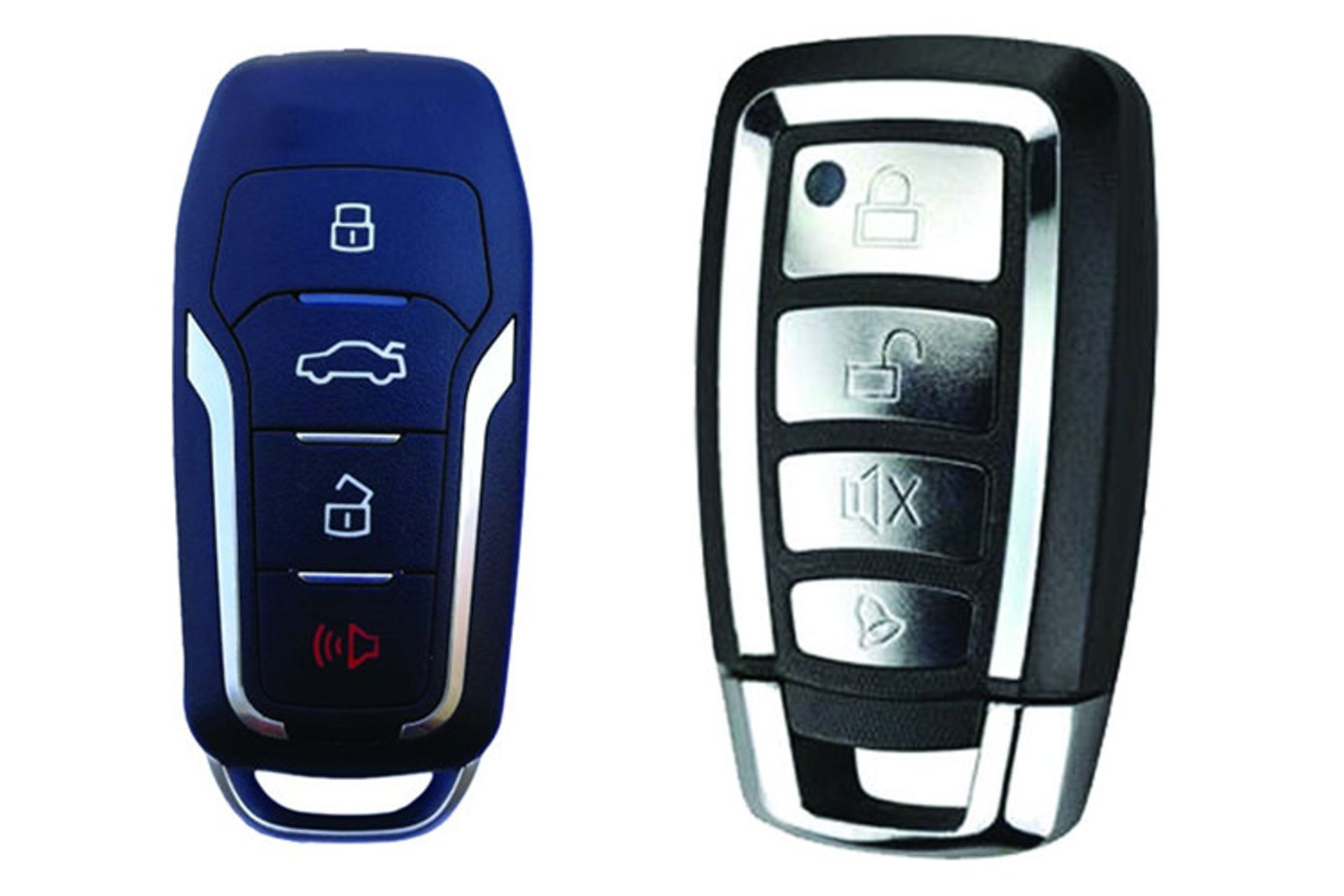 دزدگیر خودرو پلیسینگ Policeing pk 5001 نمای جلو ریموت اصلی و یدک