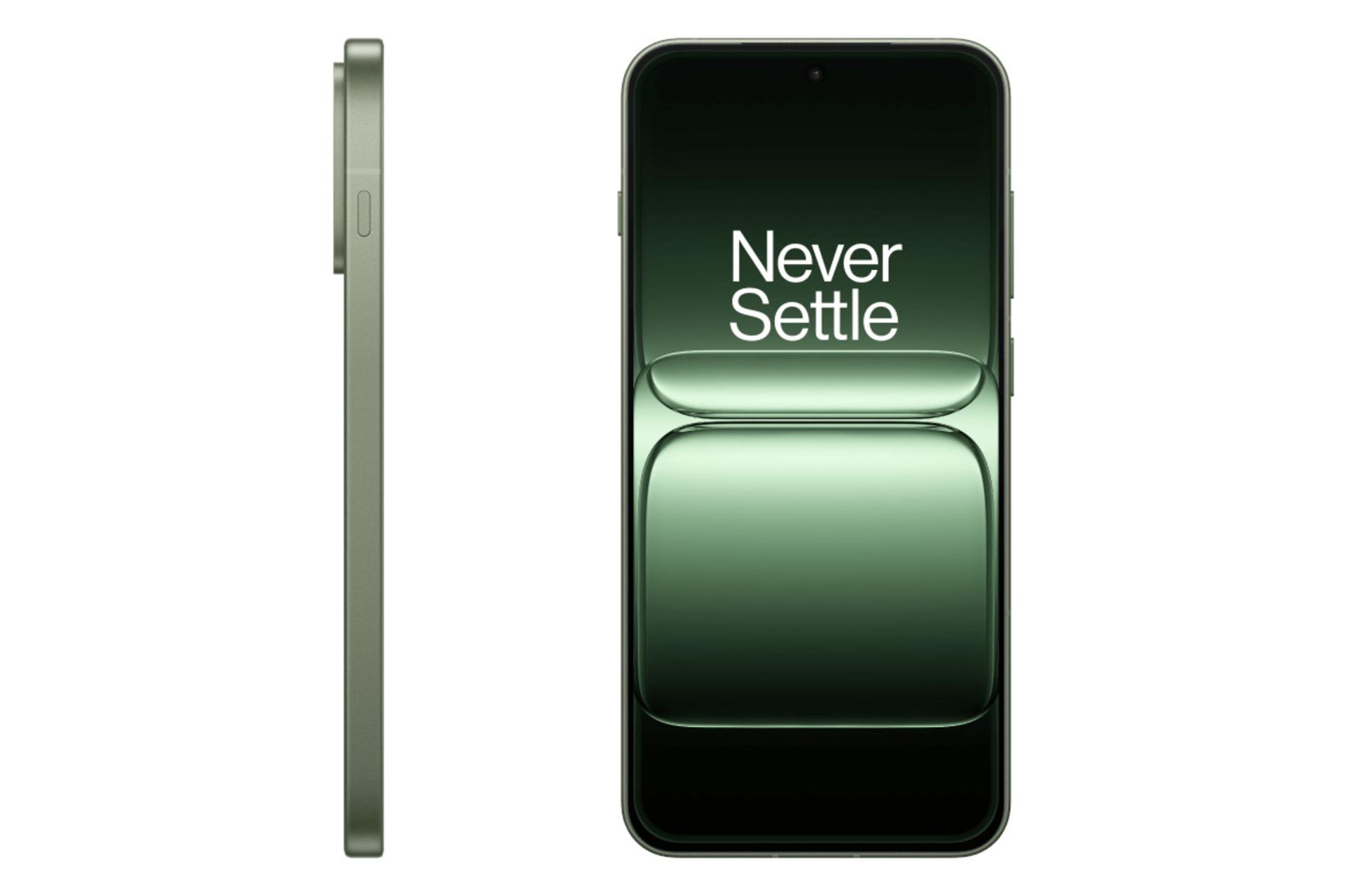 پنل جلو و فریم گوشی موبایل وان پلاس OnePlus 13s سبز