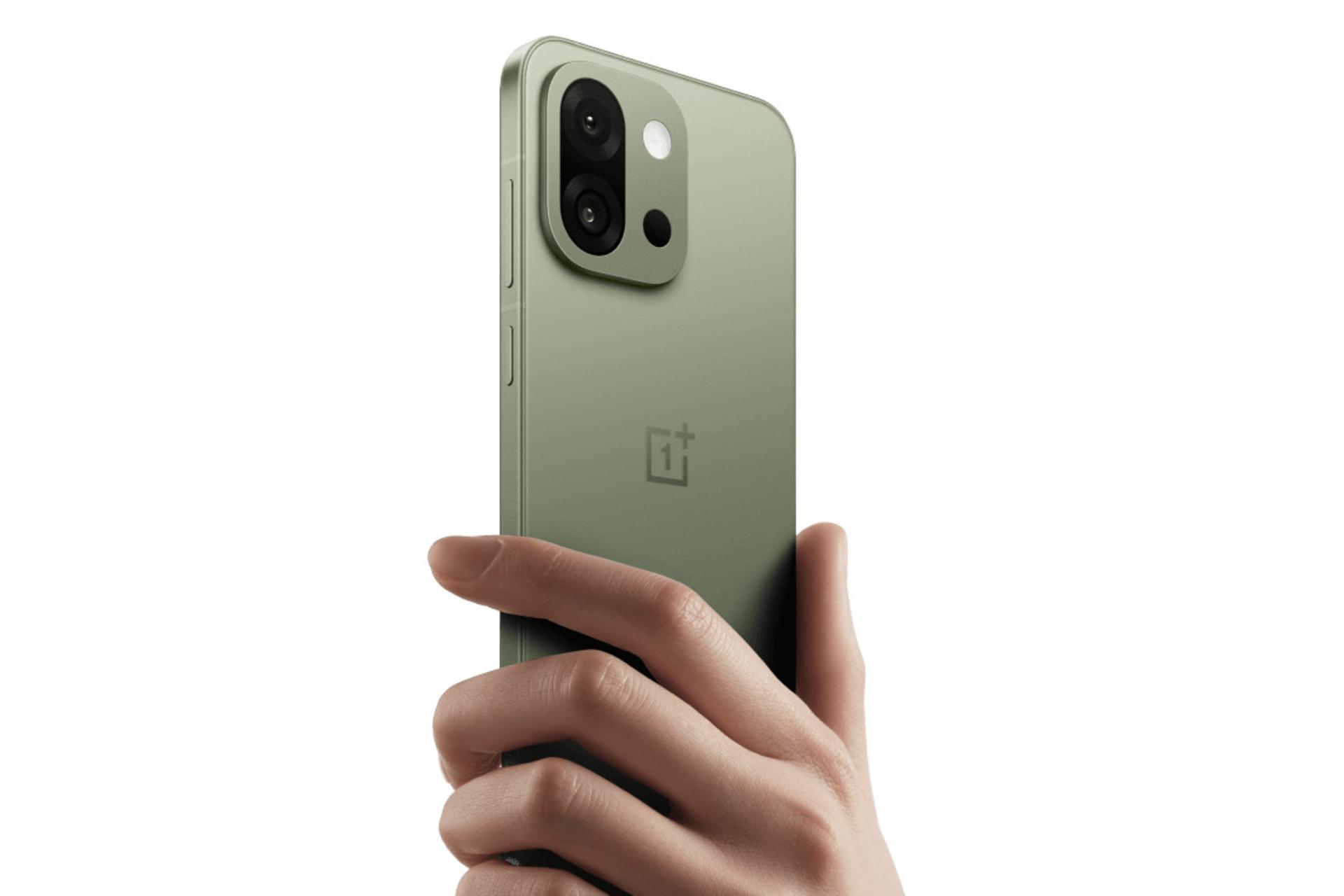 ابعاد گوشی موبایل وان پلاس OnePlus 13s سبز