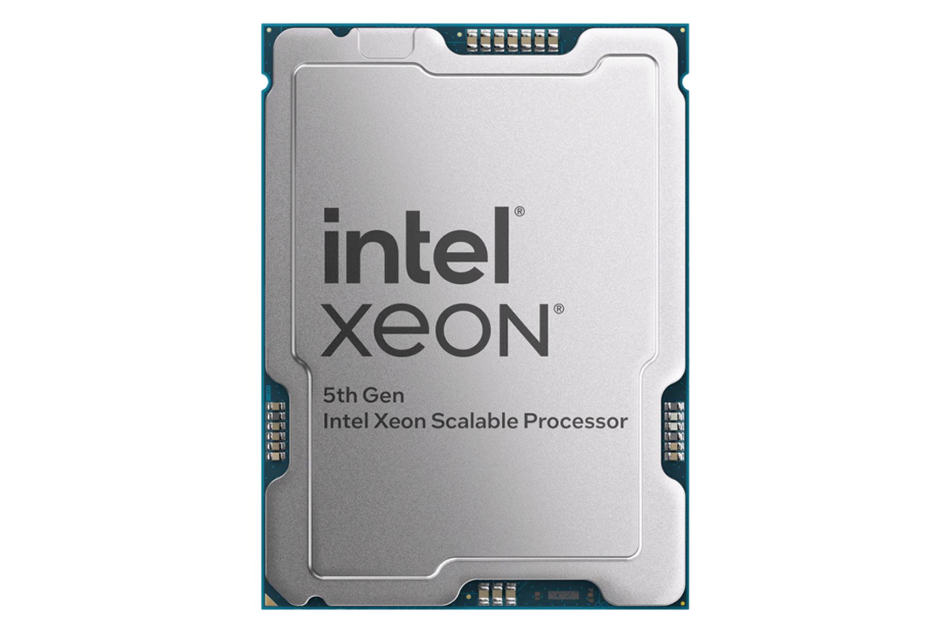 نمای IHS پردازنده اینتل Xeon Gold 6530