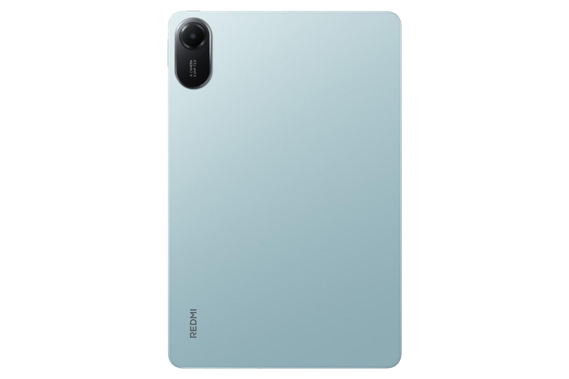 نمای پنل پشت تبلت ردمی پد 2 شیائومی / Xiaomi Redmi Pad 2 با نمایش لوگو و دوربین رنگ سبز نعنایی