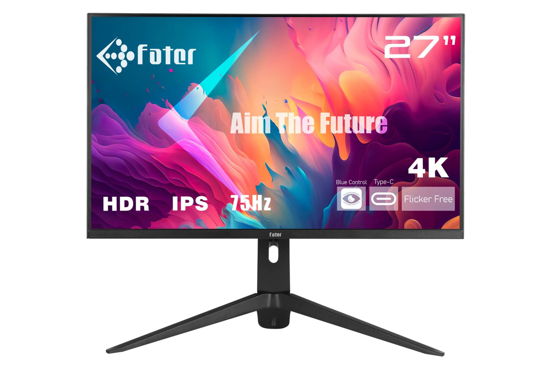 رزولوشن و کیفیت تصویر مانیتور فاطر 27 اینچ مدل F27-04KB2