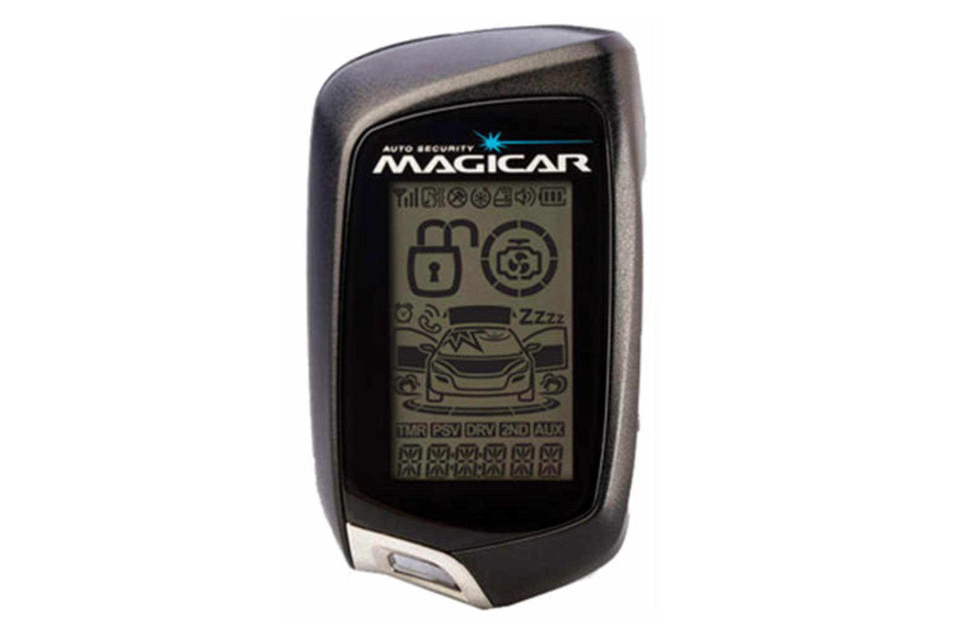 مرجع متخصصين ايران دزدگير خودرو ماجيكار Magicar M125A نماي جلو ريموت