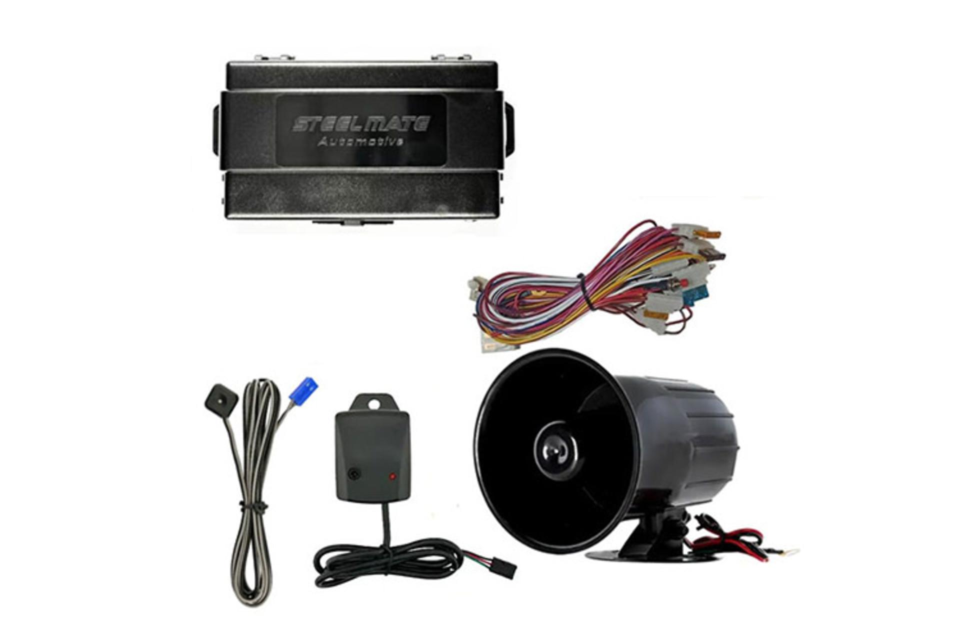 دزدگیر خودرو استیل میت Steel Mate SPEED/RX1000/90 نمای قطعات