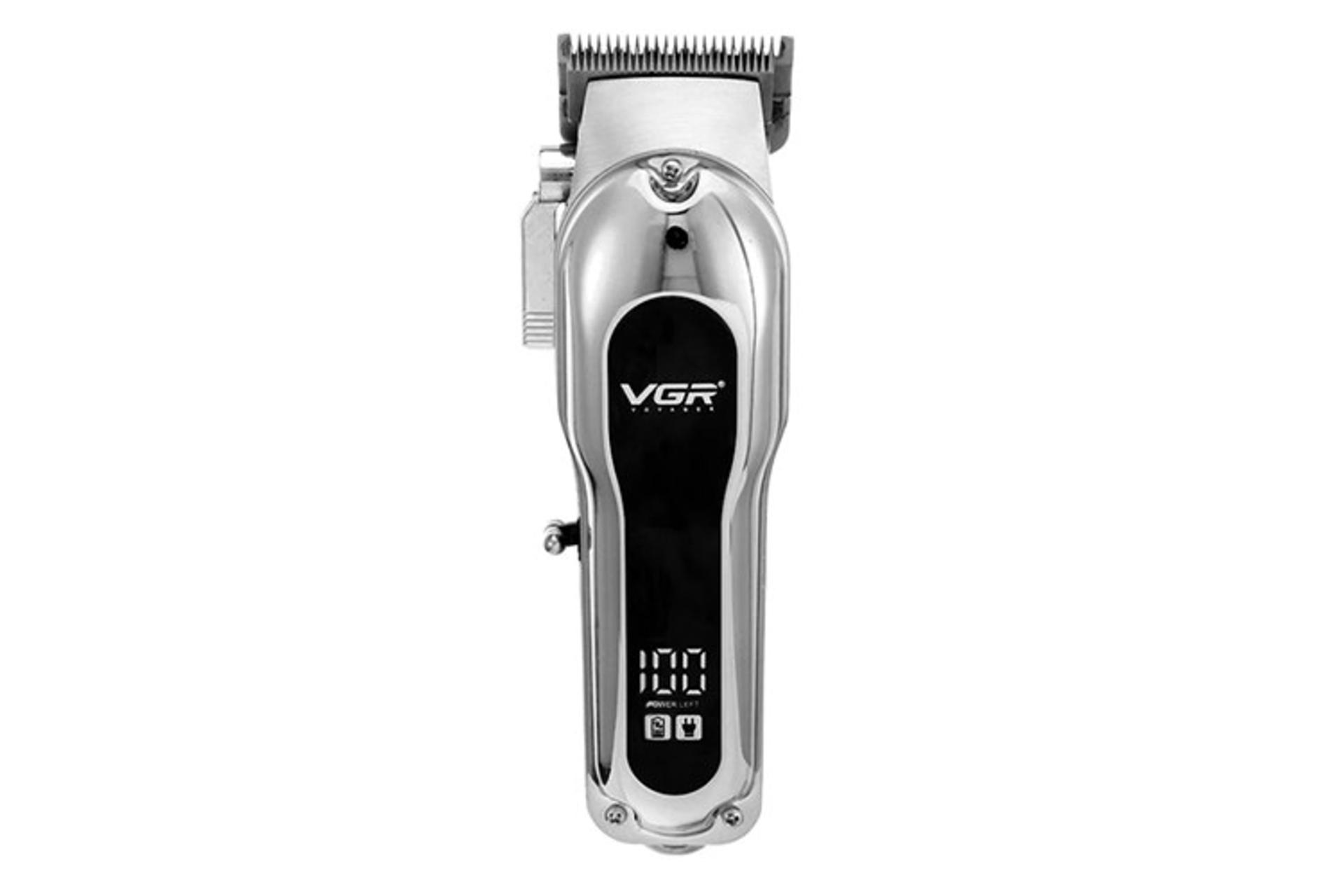 ماشین اصلاح و ریش تراش وی جی آر VGR V-680 رنگ نقره ای