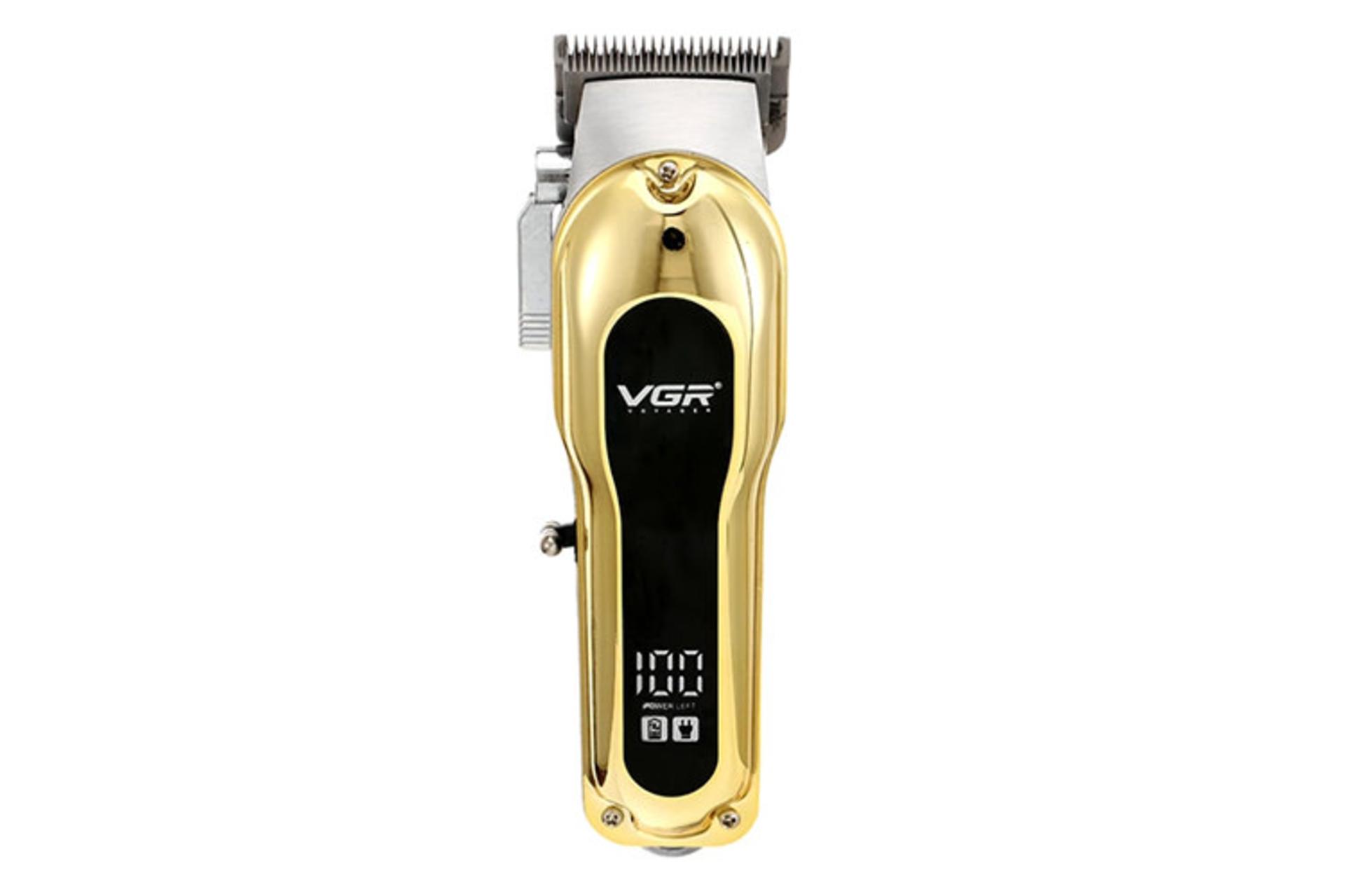 ماشین اصلاح و ریش تراش وی جی آر VGR V-680 رنگ طلایی