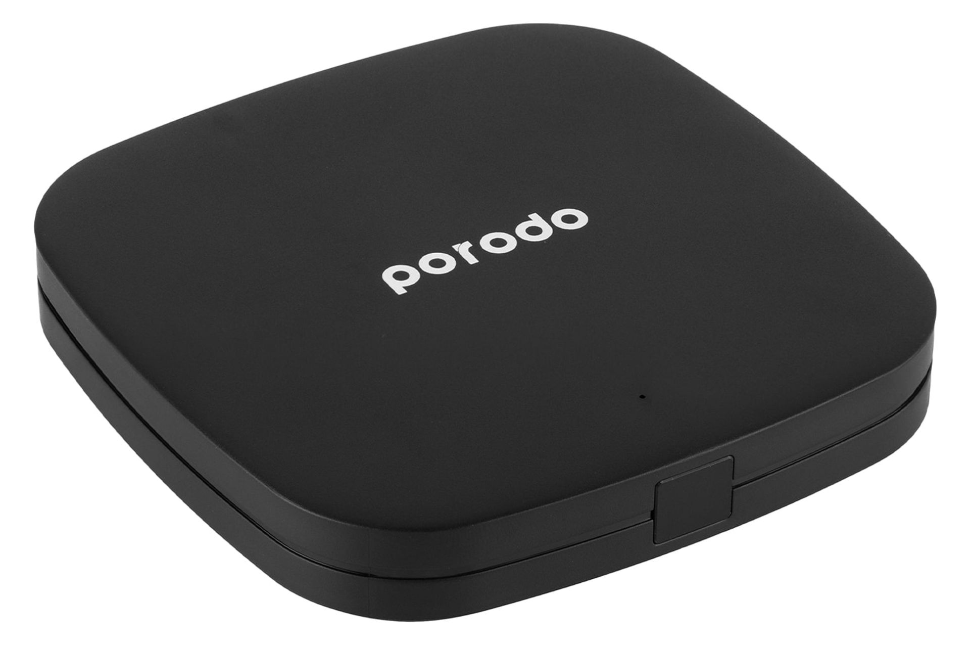 نمای نیمرخ اندروید باکس پرودو PD-ANTVB با نمایش پنل جلو و بالا