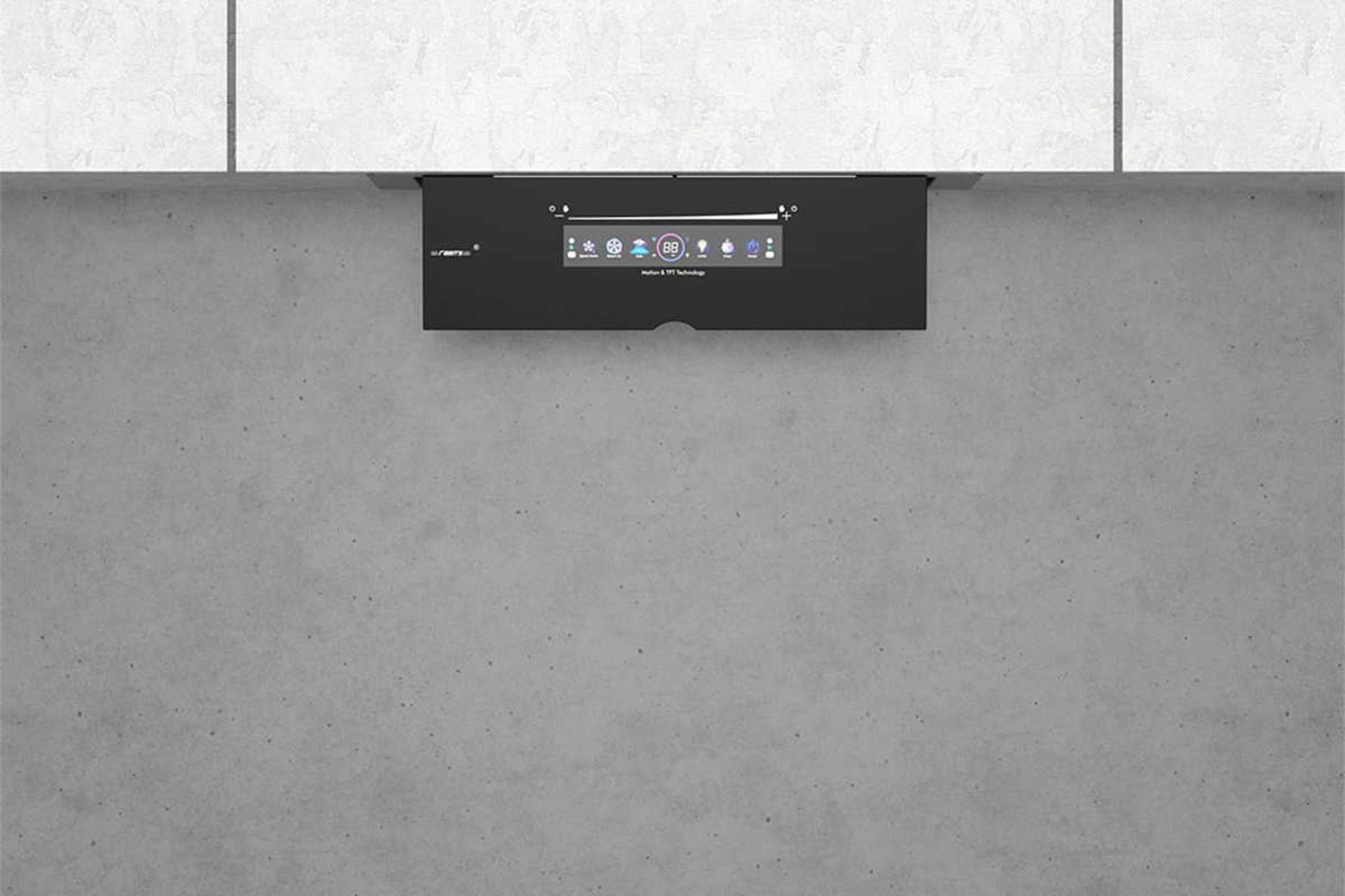 نمای روی دیوار هود مخفی رابیتس RH-133