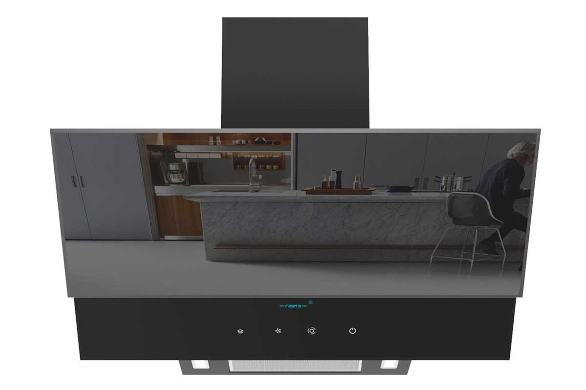 نمای جلوی هود مورب رابیتس RH-114