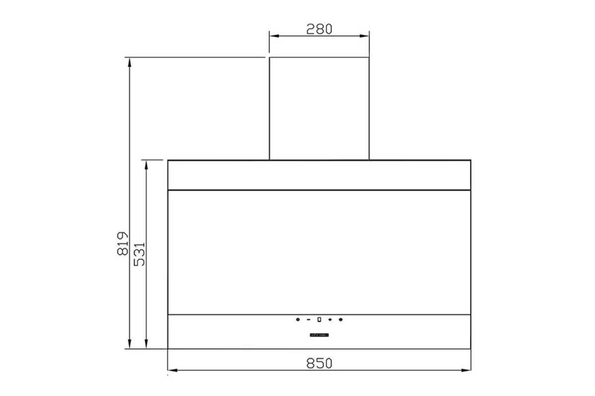 ابعاد هود مورب استیل البرز SA-431