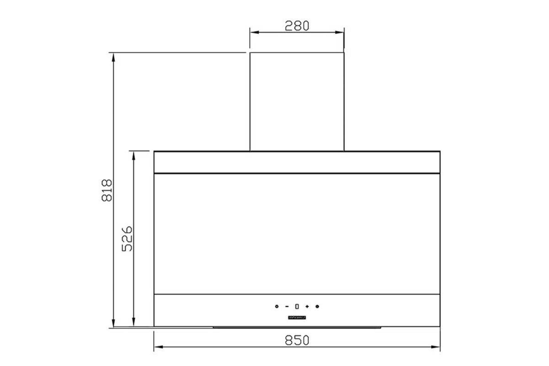 ابعاد هود مورب استیل البرز SA-412