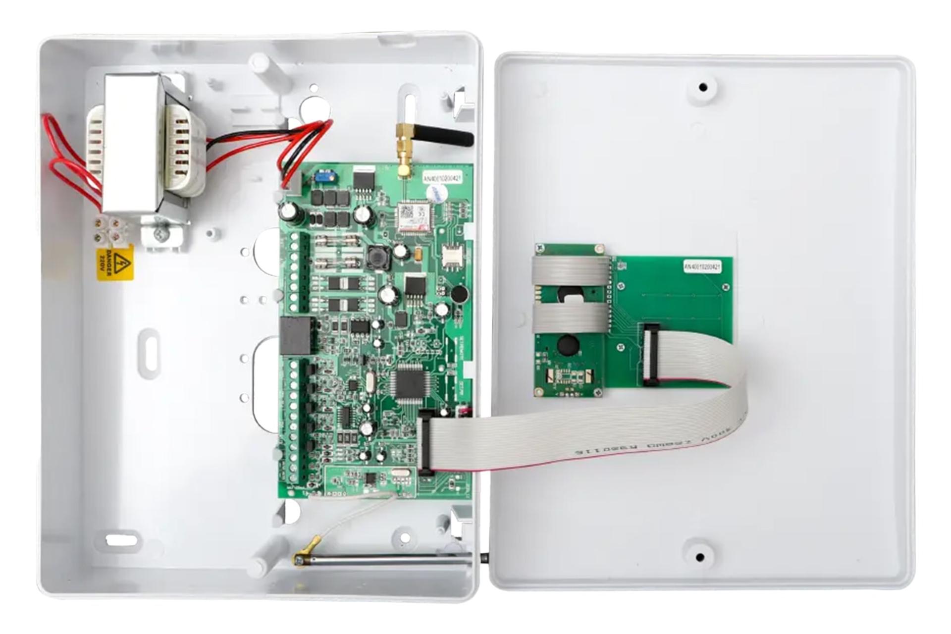 نمای اجزای داخلی دزدگیر اماکن آنیک ECO4000