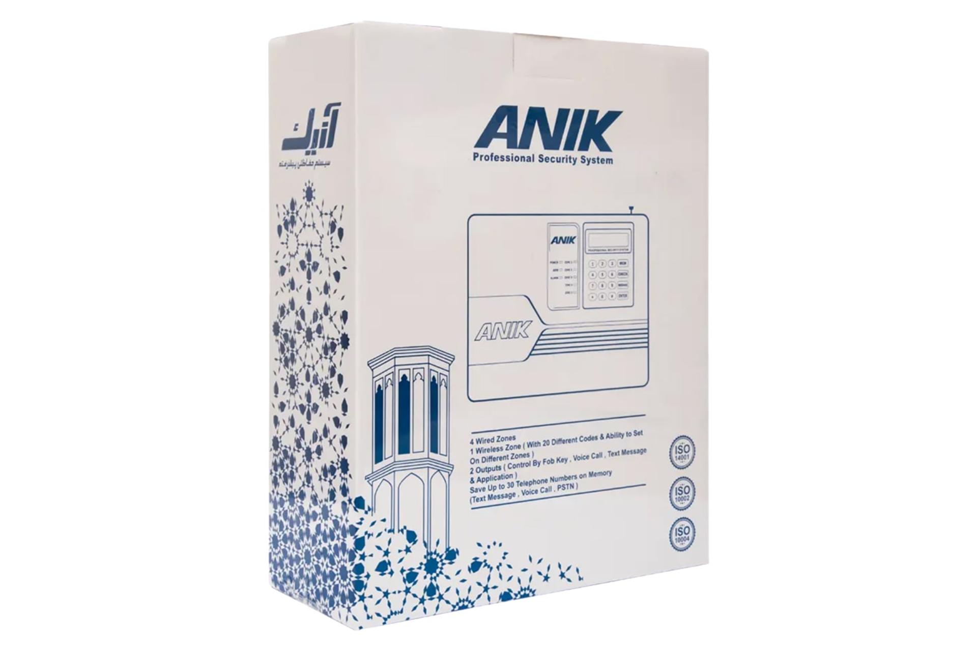 نمای جلوی جعبه دزدگیر اماکن آنیک A370