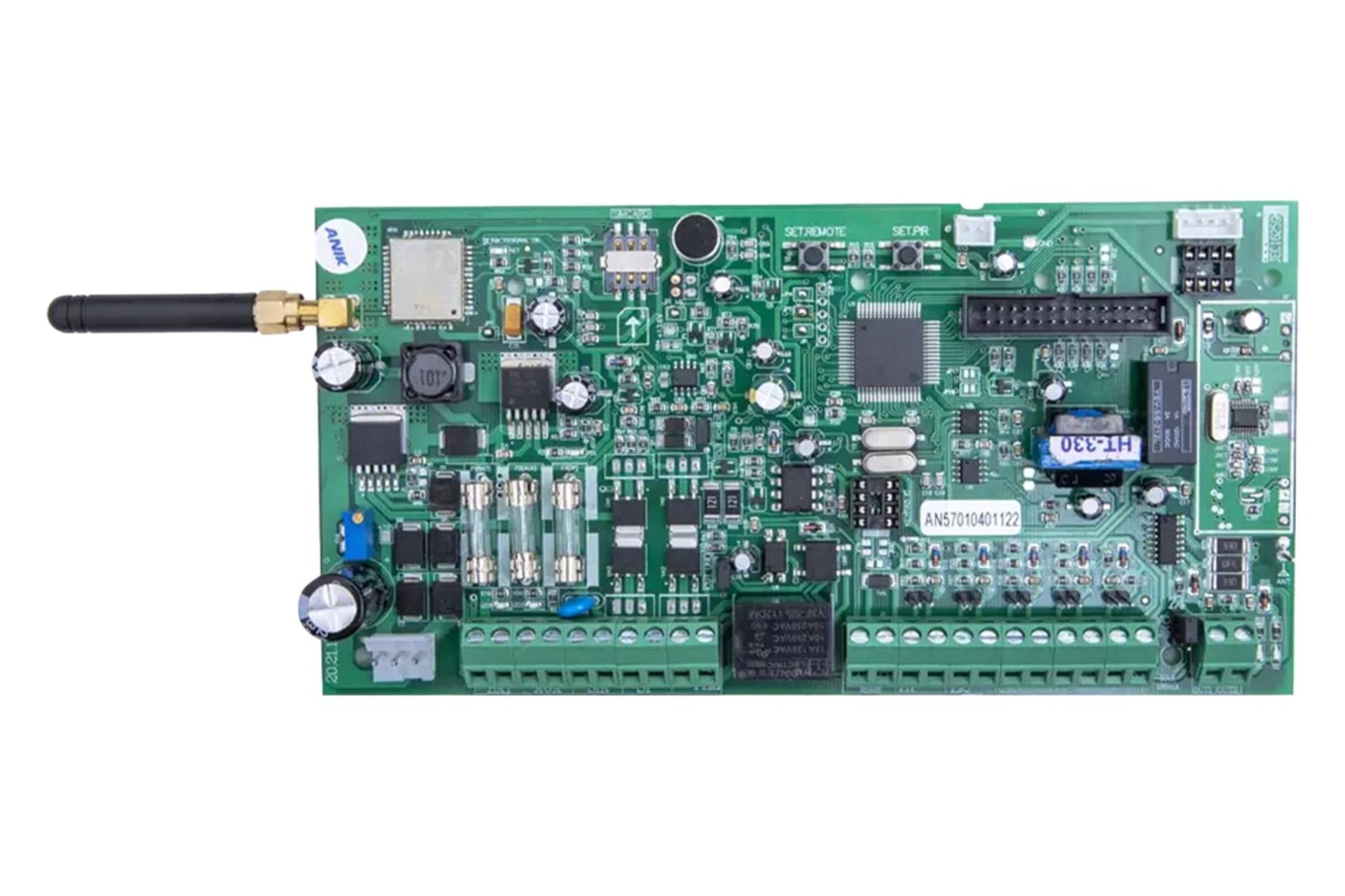 نمای PCB دزدگیر اماکن آنیک A570