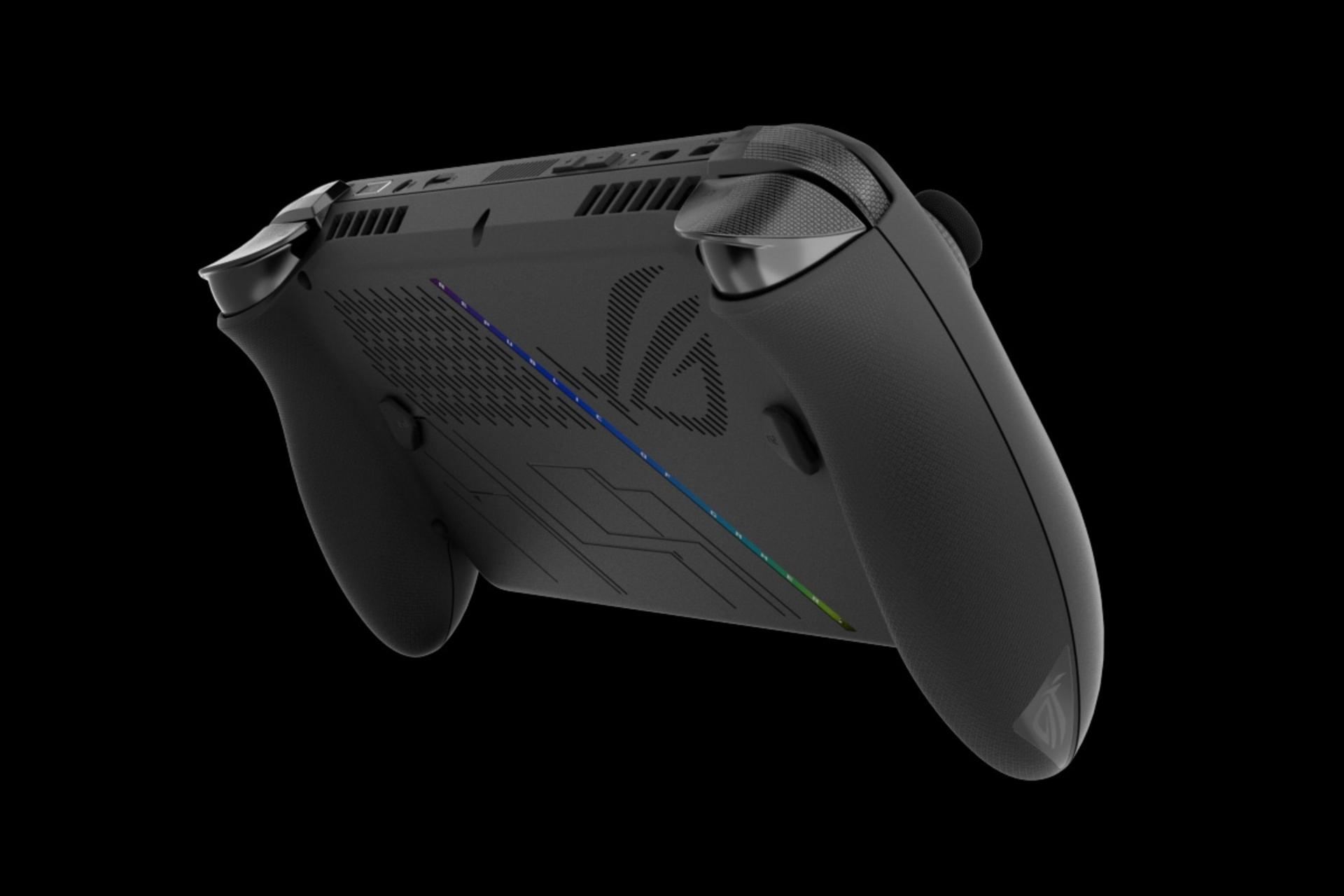 سمت چپ پشت کنسول بازی ایسوس ASUS ROG Xbox Ally X
