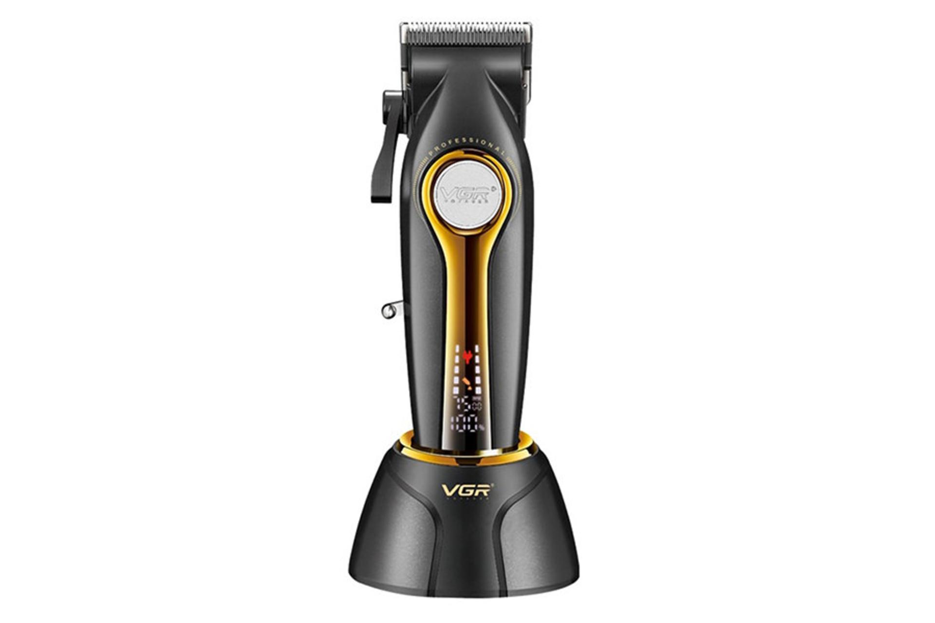 ماشین اصلاح و ریش تراش وی جی آر VGR V-010 رنگ زرد