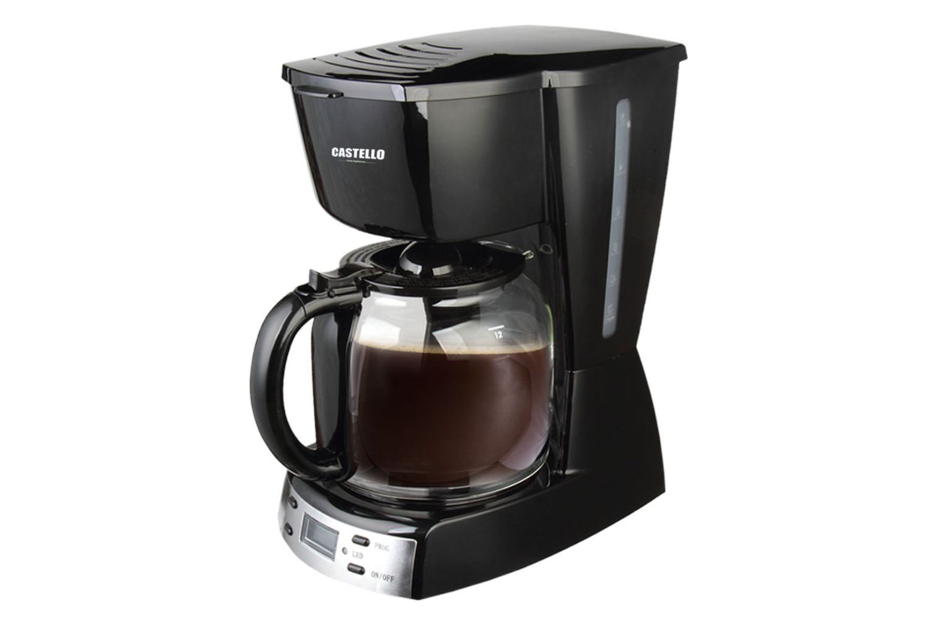 قهوه ساز کاستلو CASTELLO CCM 330 نمای جلو و جانبی