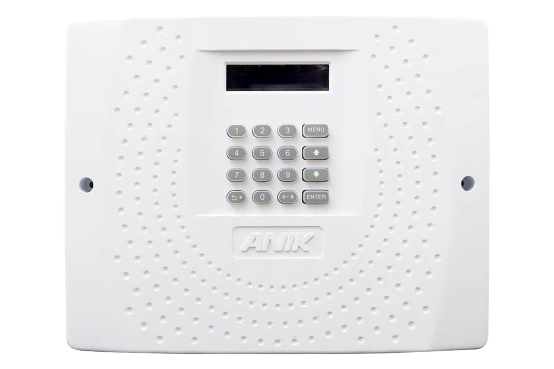 نمای جلوی دزدگیر اماکن آنیک ECOMAX با نمایش صفحه کلید و نمایشگر