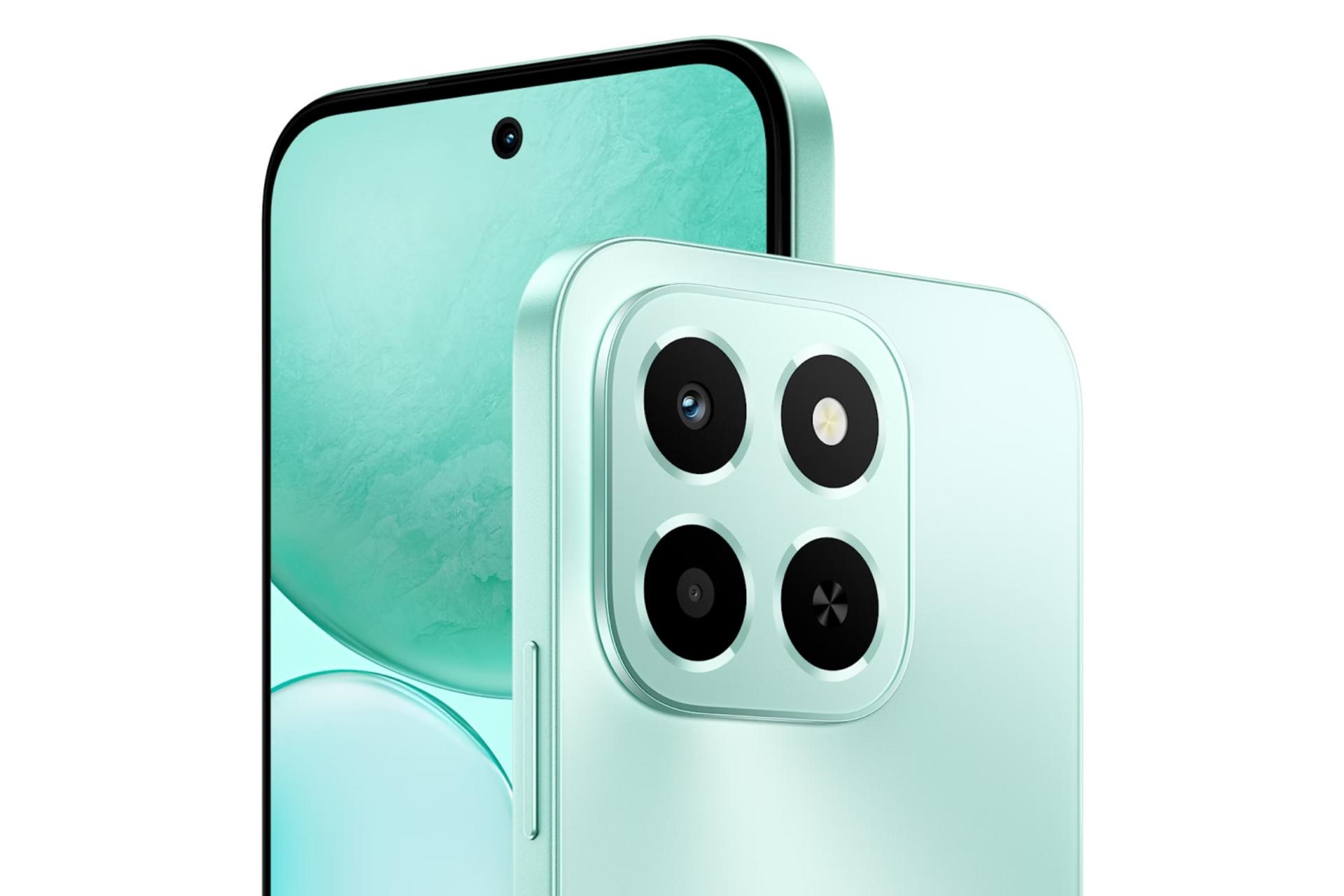 چینش دوربین گوشی موبایل آنر HONOR X6c فیروزه ای