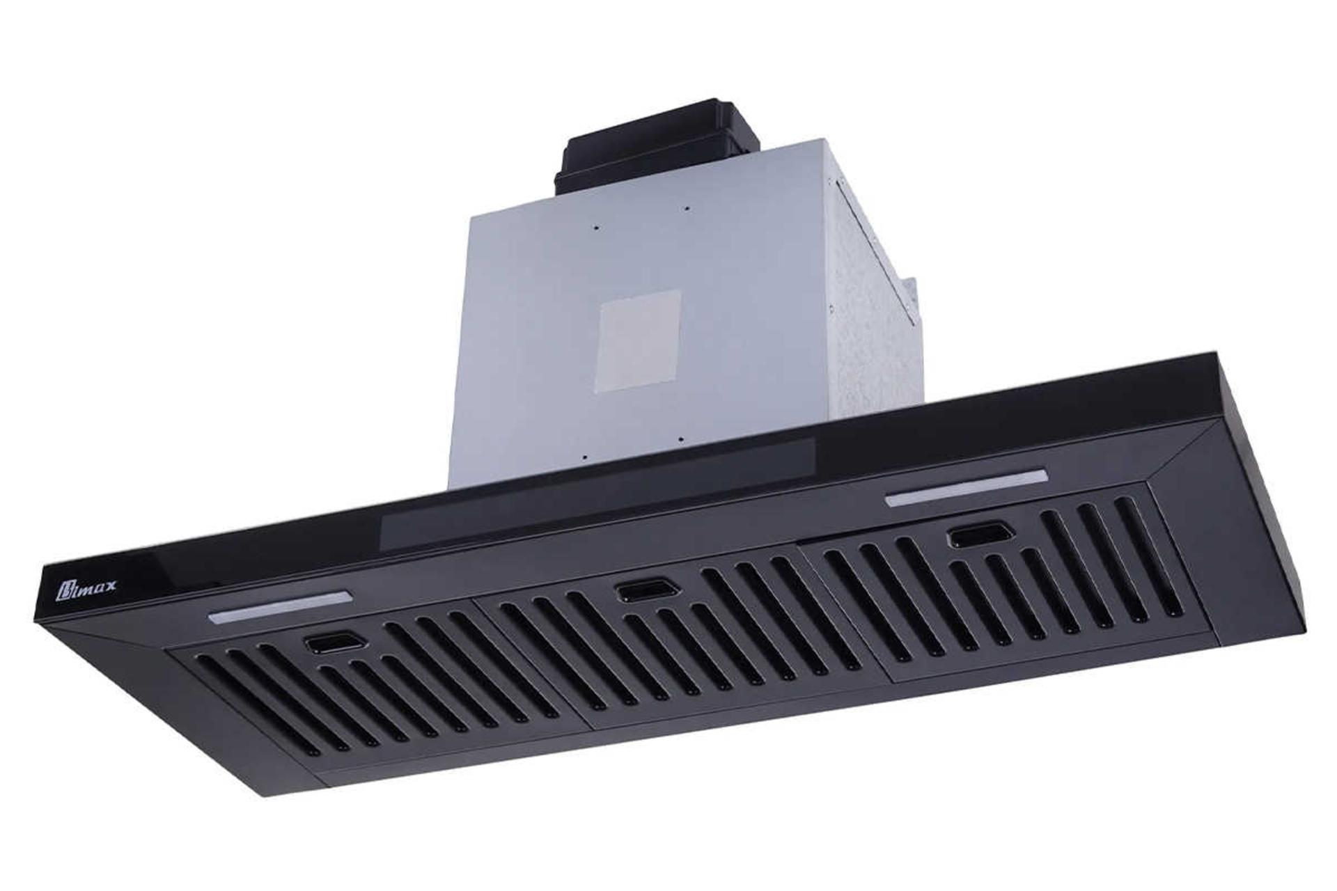 نمای سمت راست هود بیمکث 1101 سایز 90 سانتی‌متر