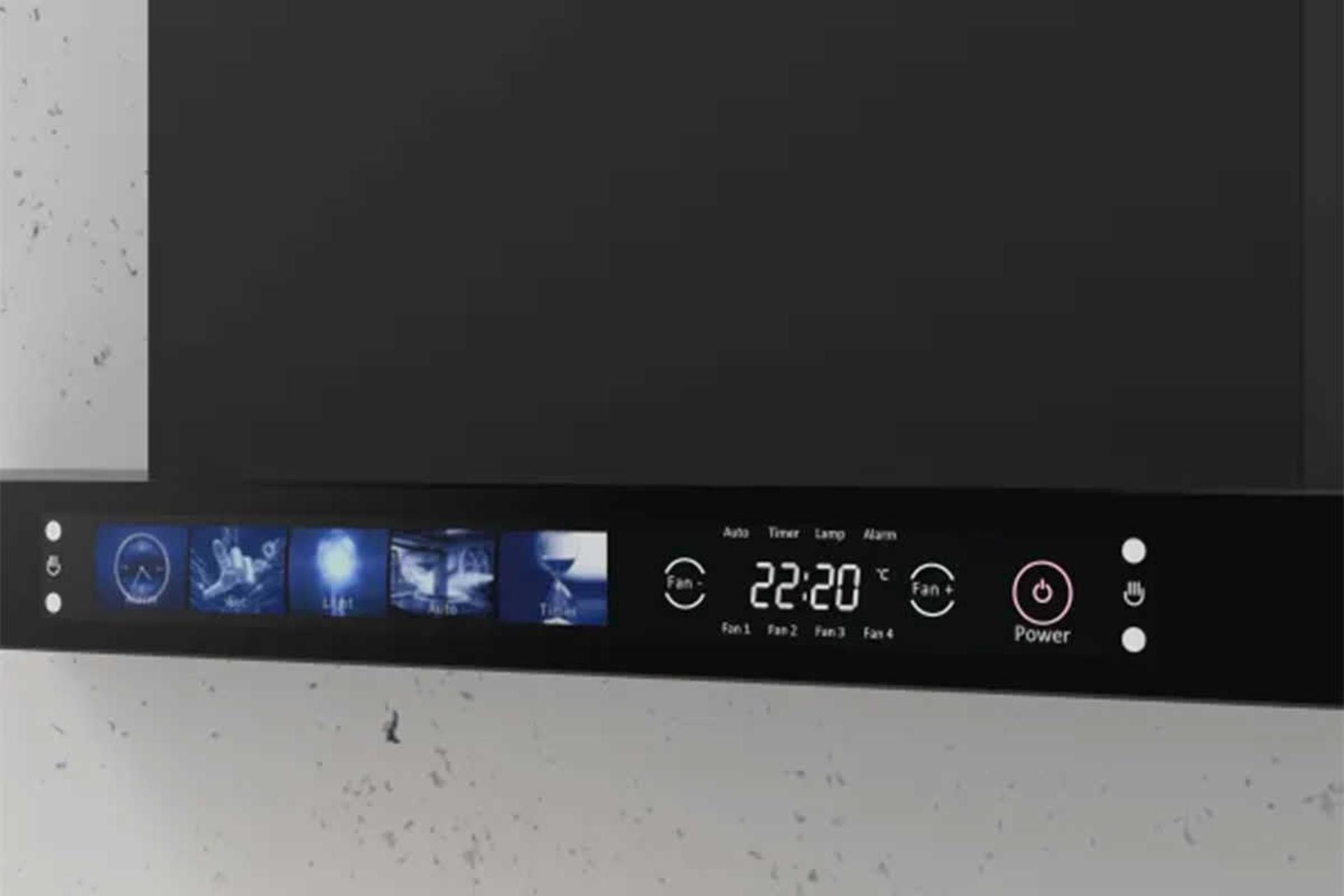 نمایشگر هود بیمکث 1101 سایز 90 سانتی‌متر