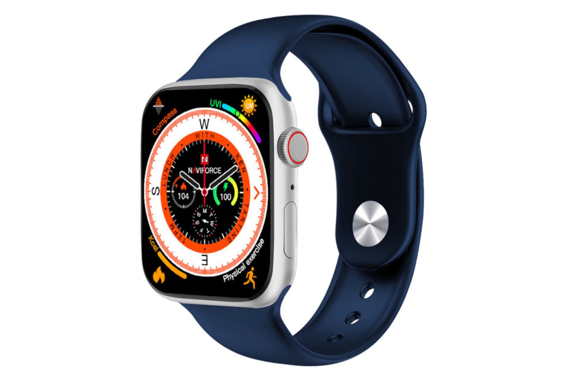 ساعت هوشمند نیوی فورس Naviforce NT14 نقره ای