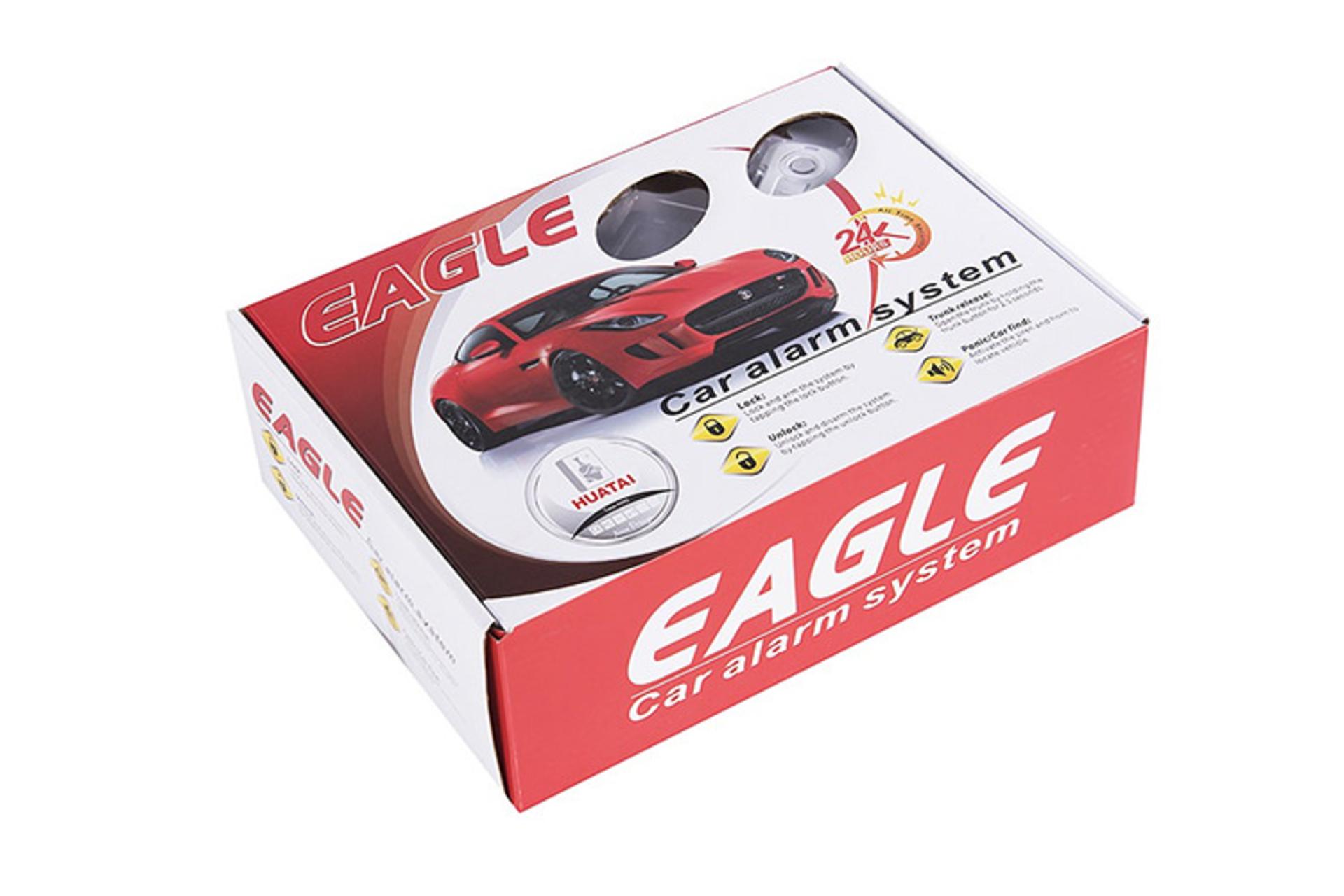 دزدگیر خودرو هوتای HUATAI Eagle نمای جعبه و بسته بندی