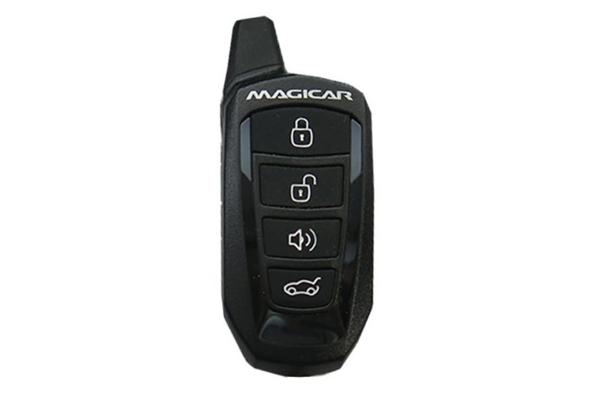 مرجع متخصصين ايران دزدگير خودرو ماجيكار Magicar M668C نماي جلو ريموت