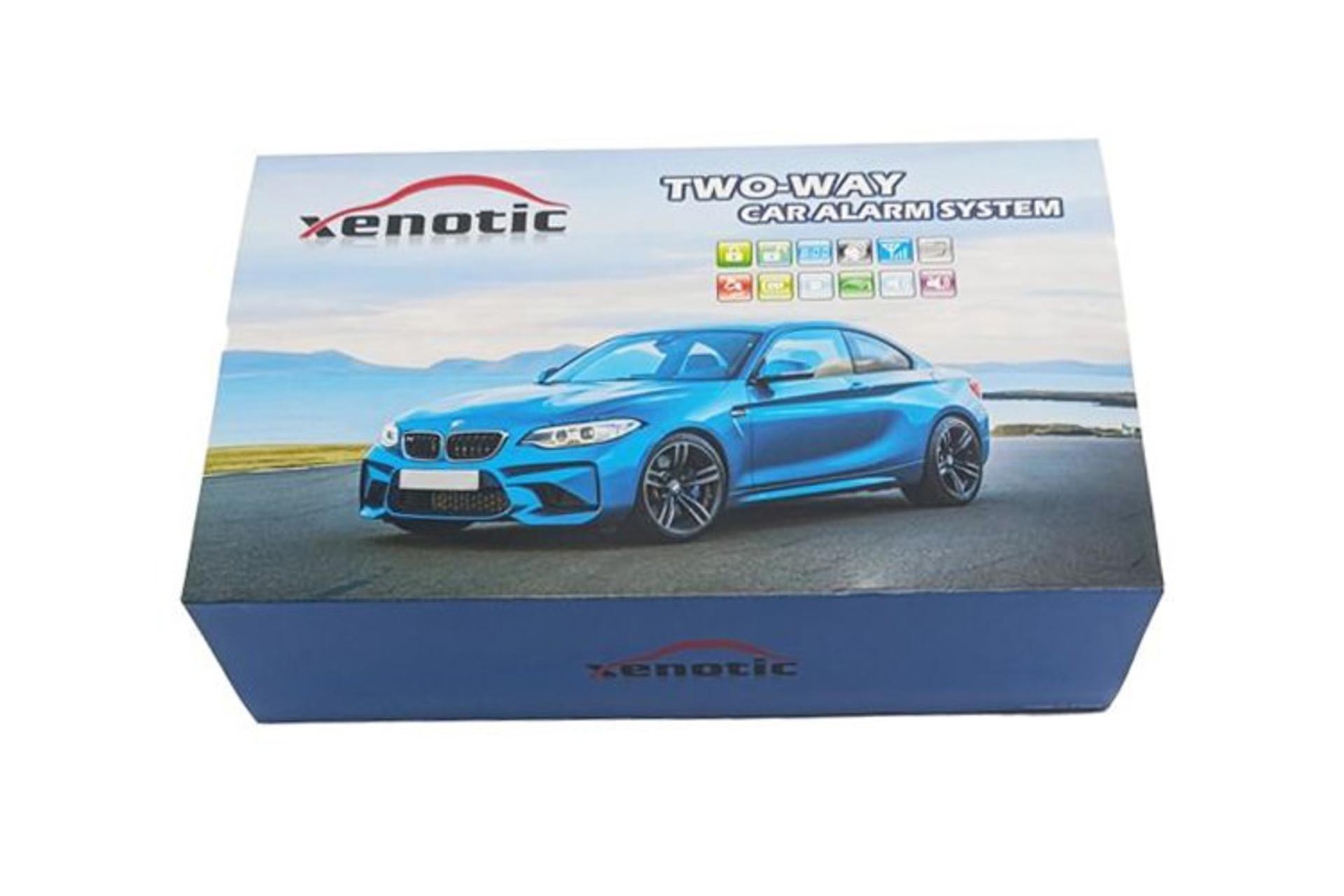 دزدگیر خودرو زنوتیک Xenotic M6 نمای جعبه و بسته بندی