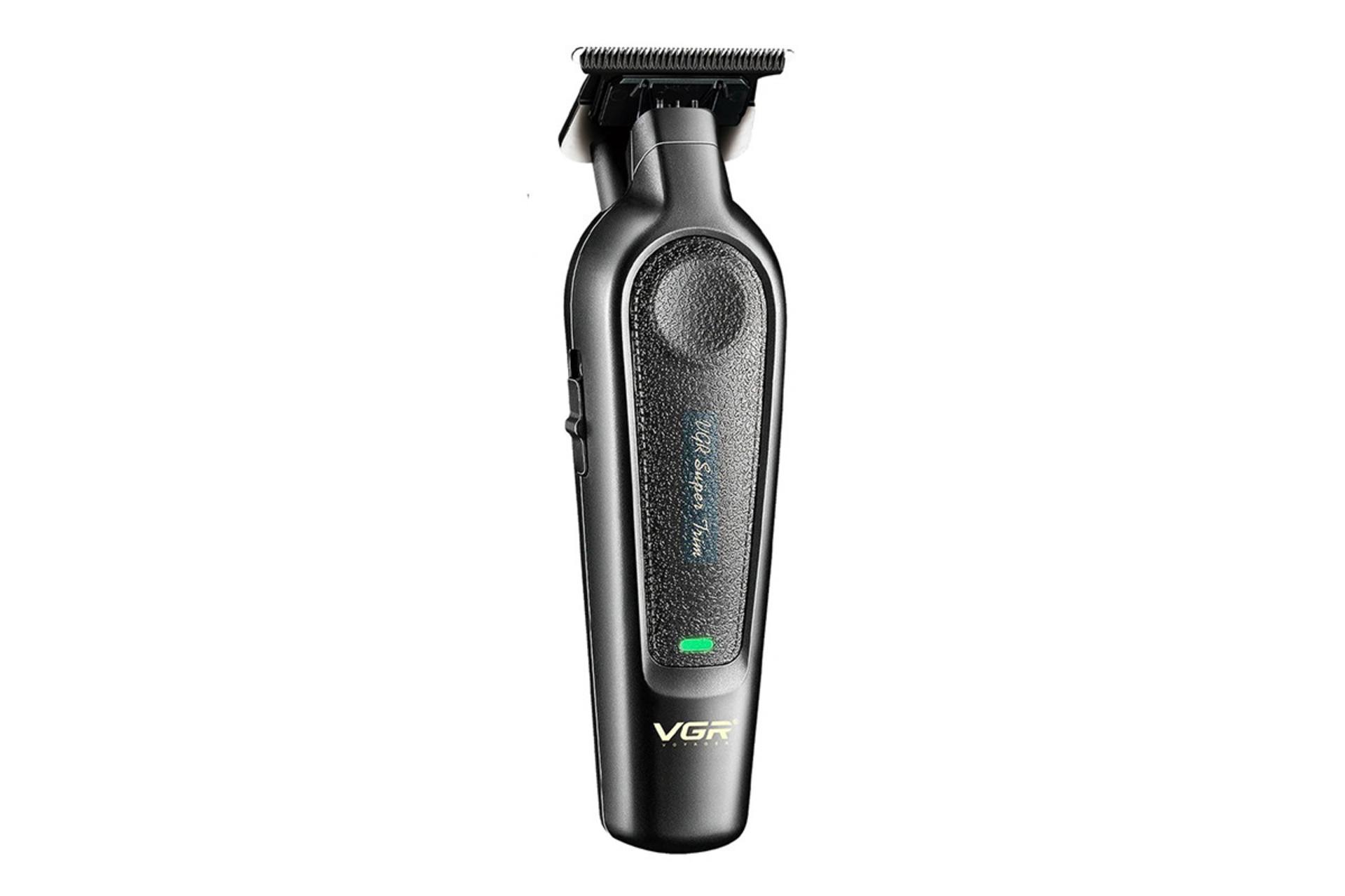 ماشین اصلاح و ریش تراش وی جی آر VGR V-995 نمای جلو و جانبی
