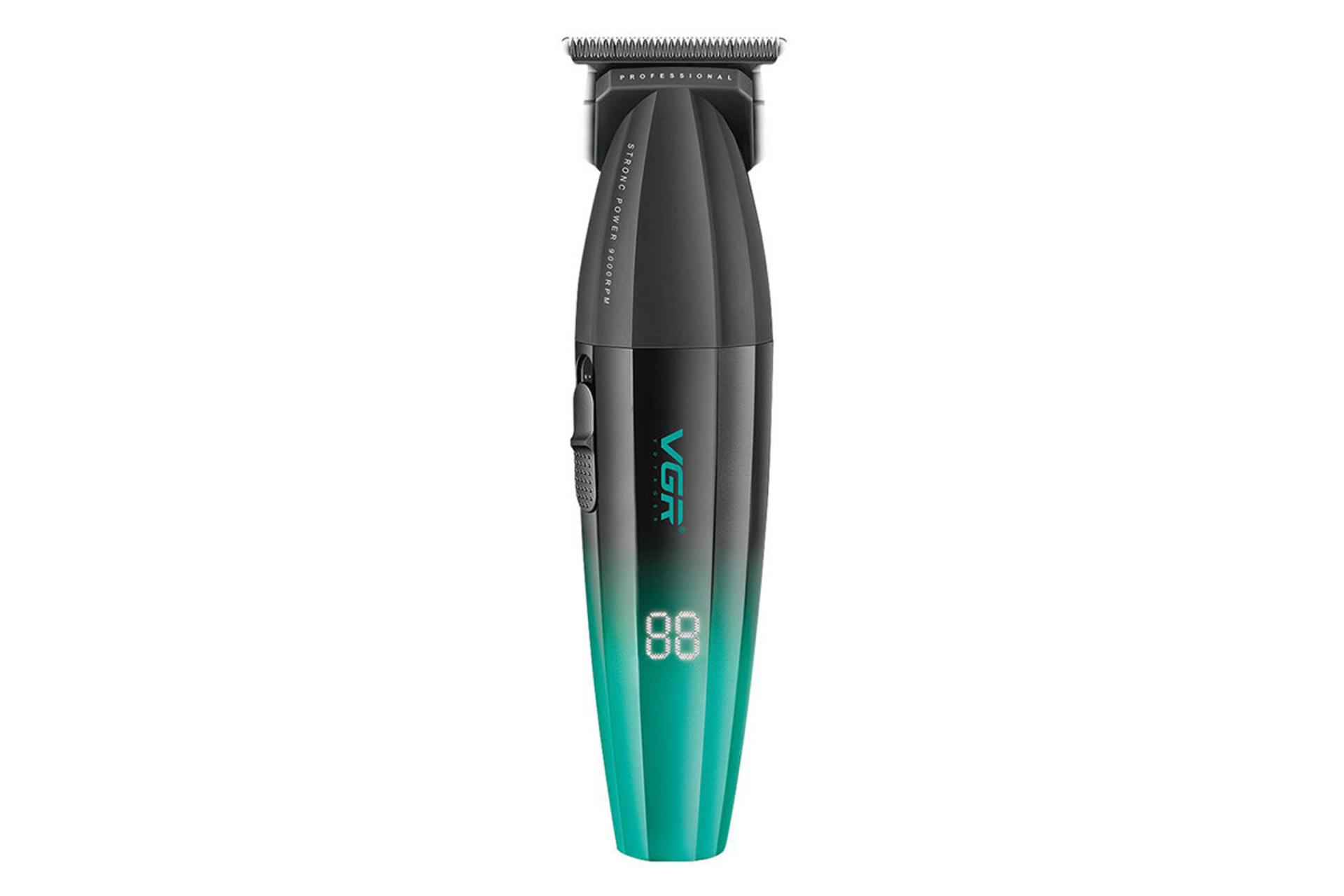 ماشین اصلاح و ریش تراش وی جی آر VGR V-906 رنگ سبز