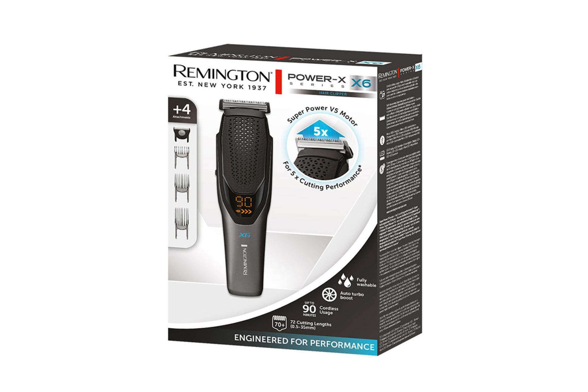 ماشین اصلاح رمینگتون Remington HC6000 نمای جعبه و بسته بندی