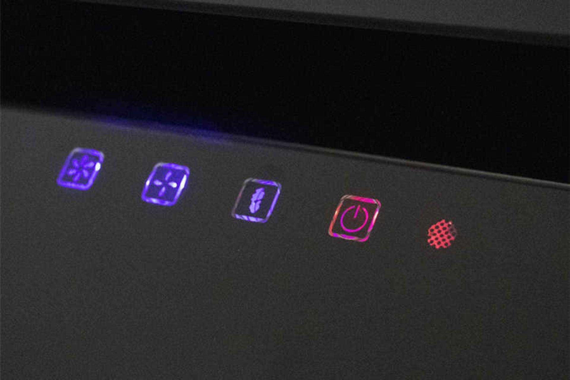 تنظیمات لمسی هود مورب اریکسان پاردیک تخت 850