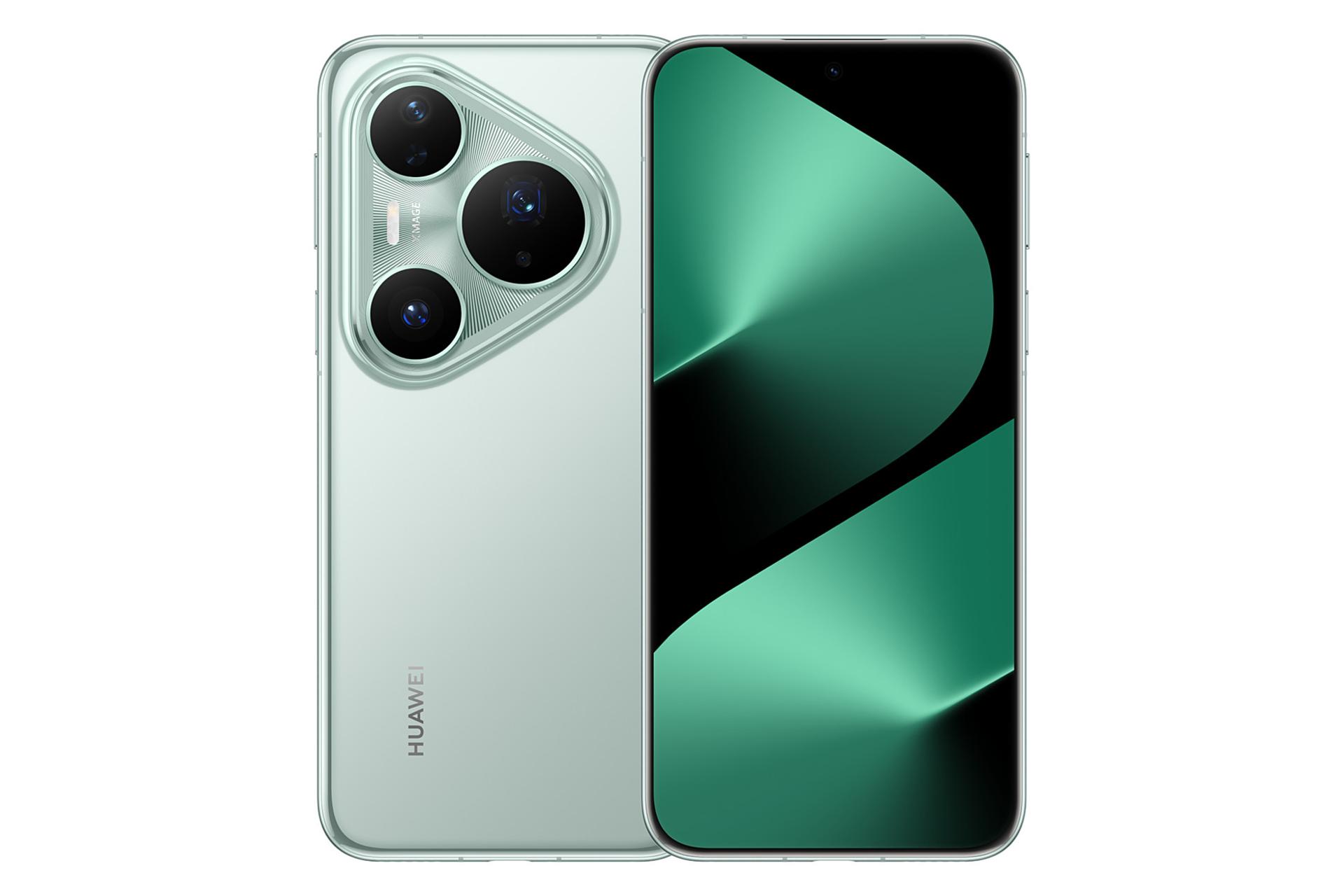 پنل جلو و پشت گوشی موبایل پیورا 80 پرو پلاس هواوی سبز / Huawei Pura 80 Pro Plus