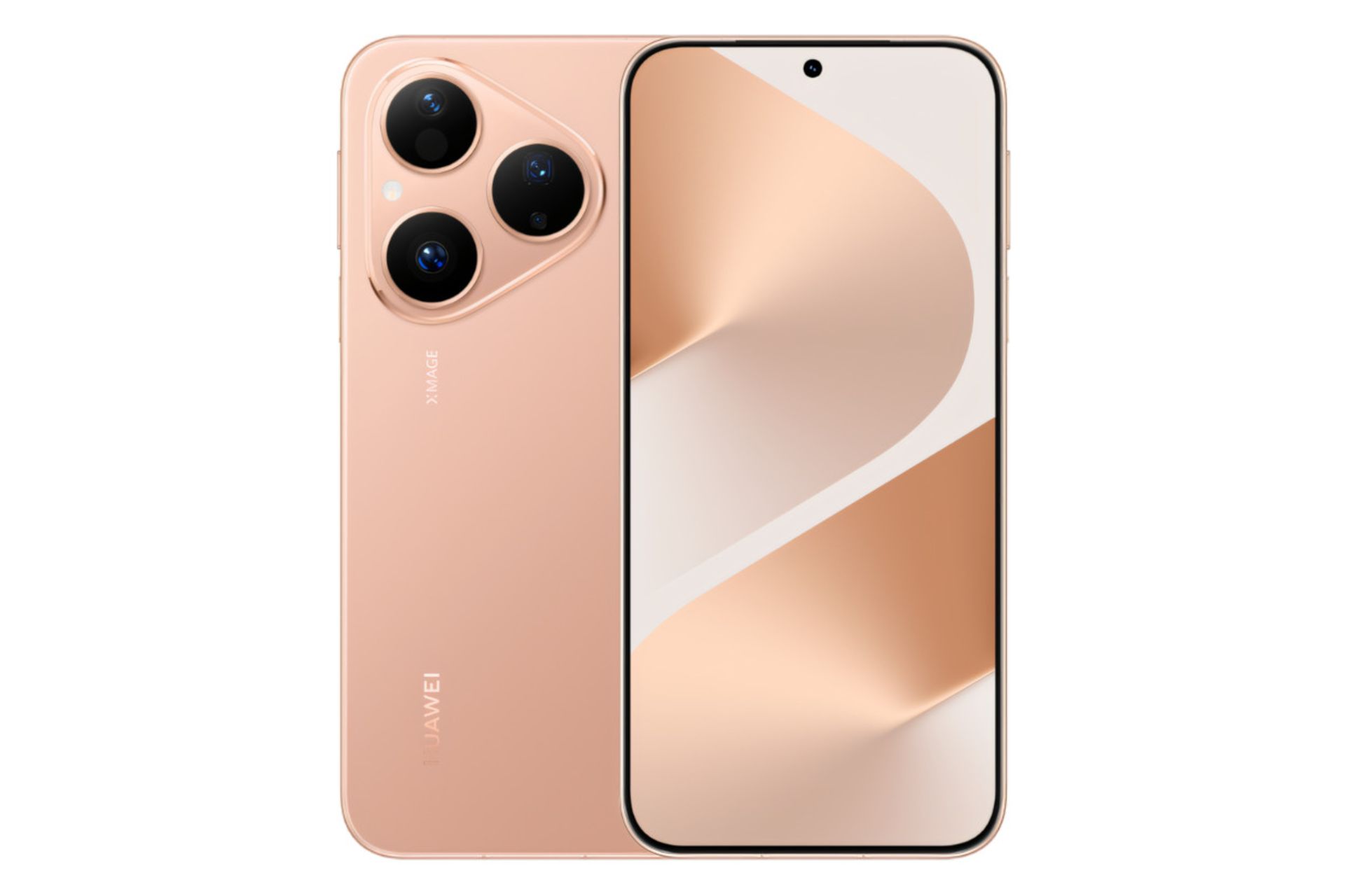 پنل جلو و پشت گوشی موبایل پیورا 80 هواوی گلبهی / Huawei Pura 80