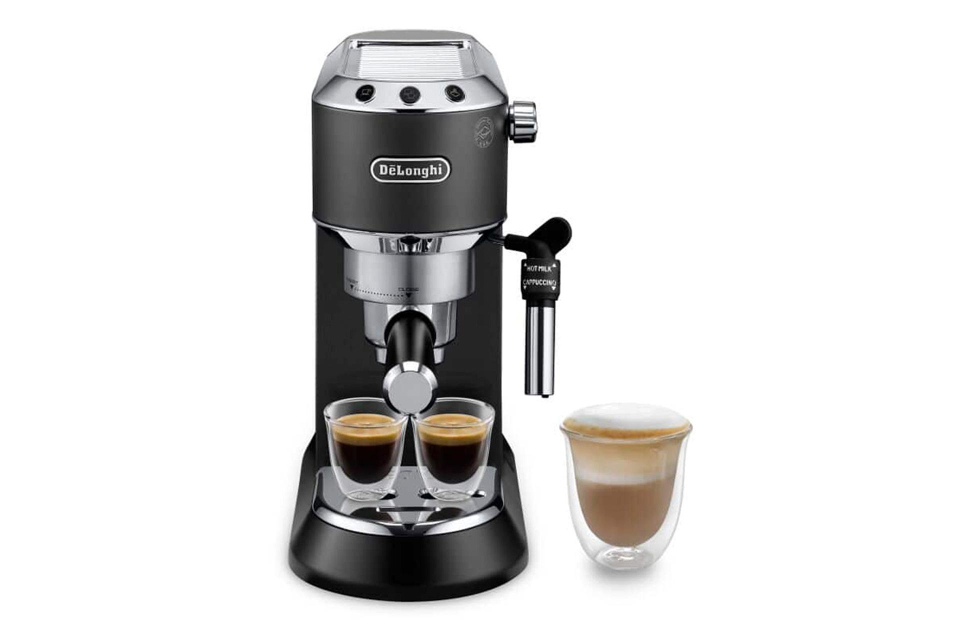 رنگ مشکی اسپرسو ساز دلونگی Delonghi Dedica Style
