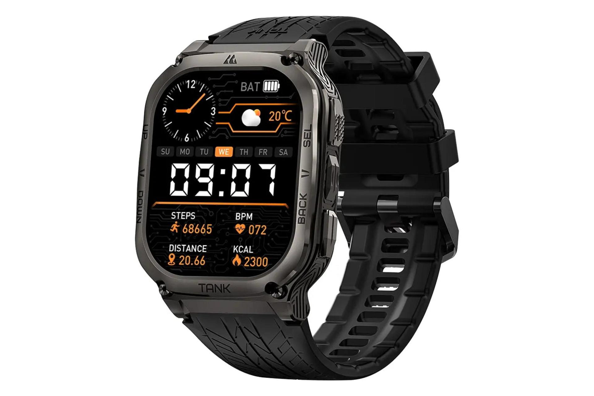 ساعت هوشمند کازپت KOSPET Tank M3 مشکی