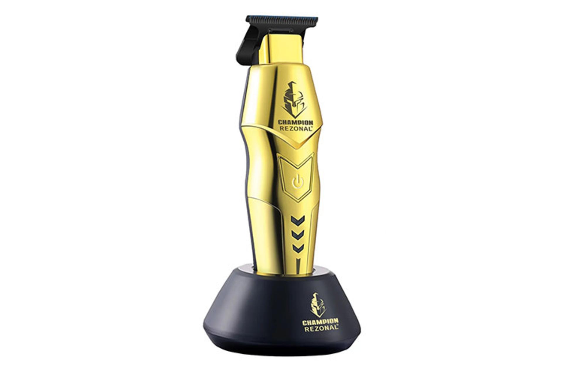 ماشین اصلاح رزونال REZONAL CHAMPION نمای جلو روی پایه شارژ