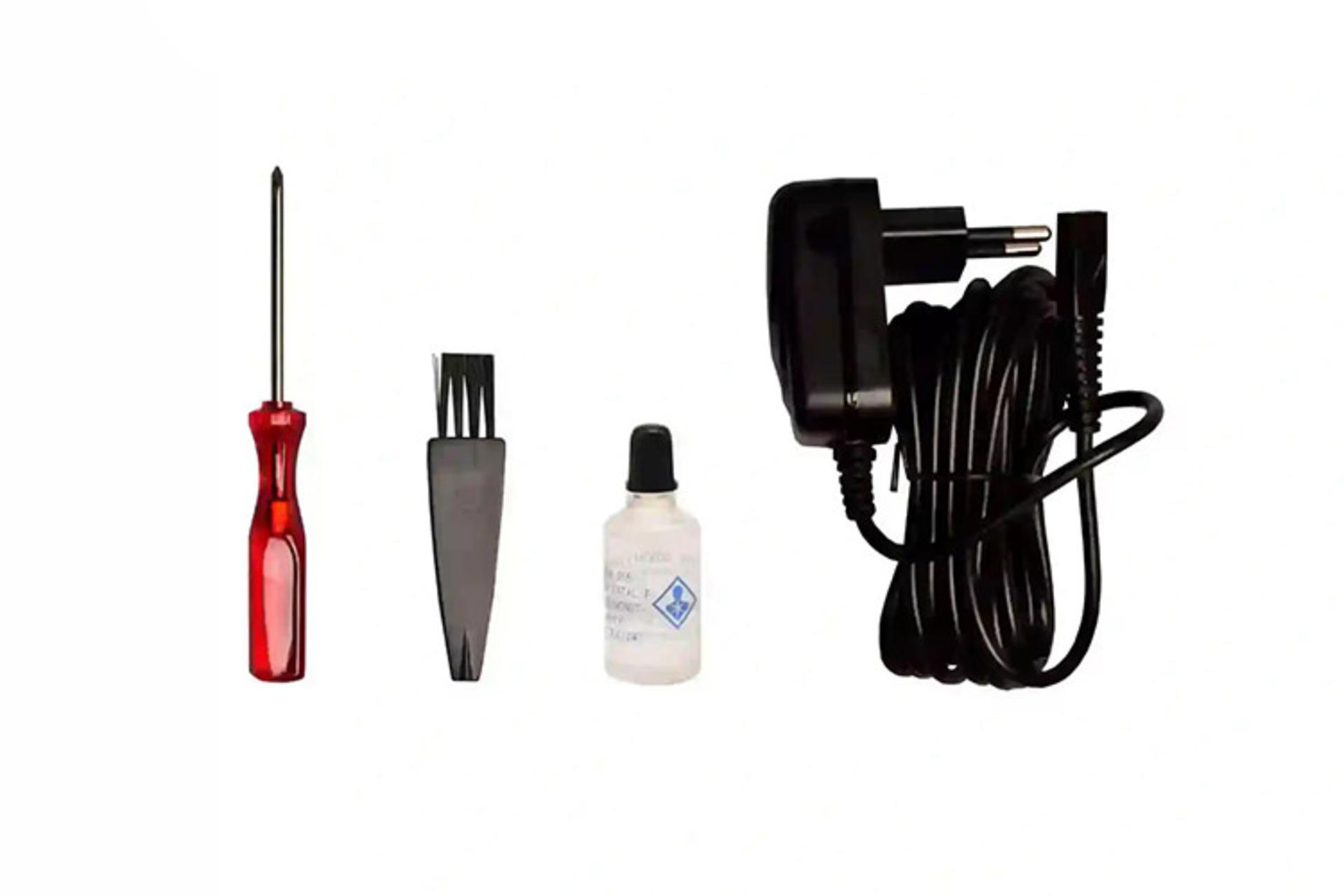 ماشین اصلاح رزونال REZONAL CHAMPION نمای لوازم همراه