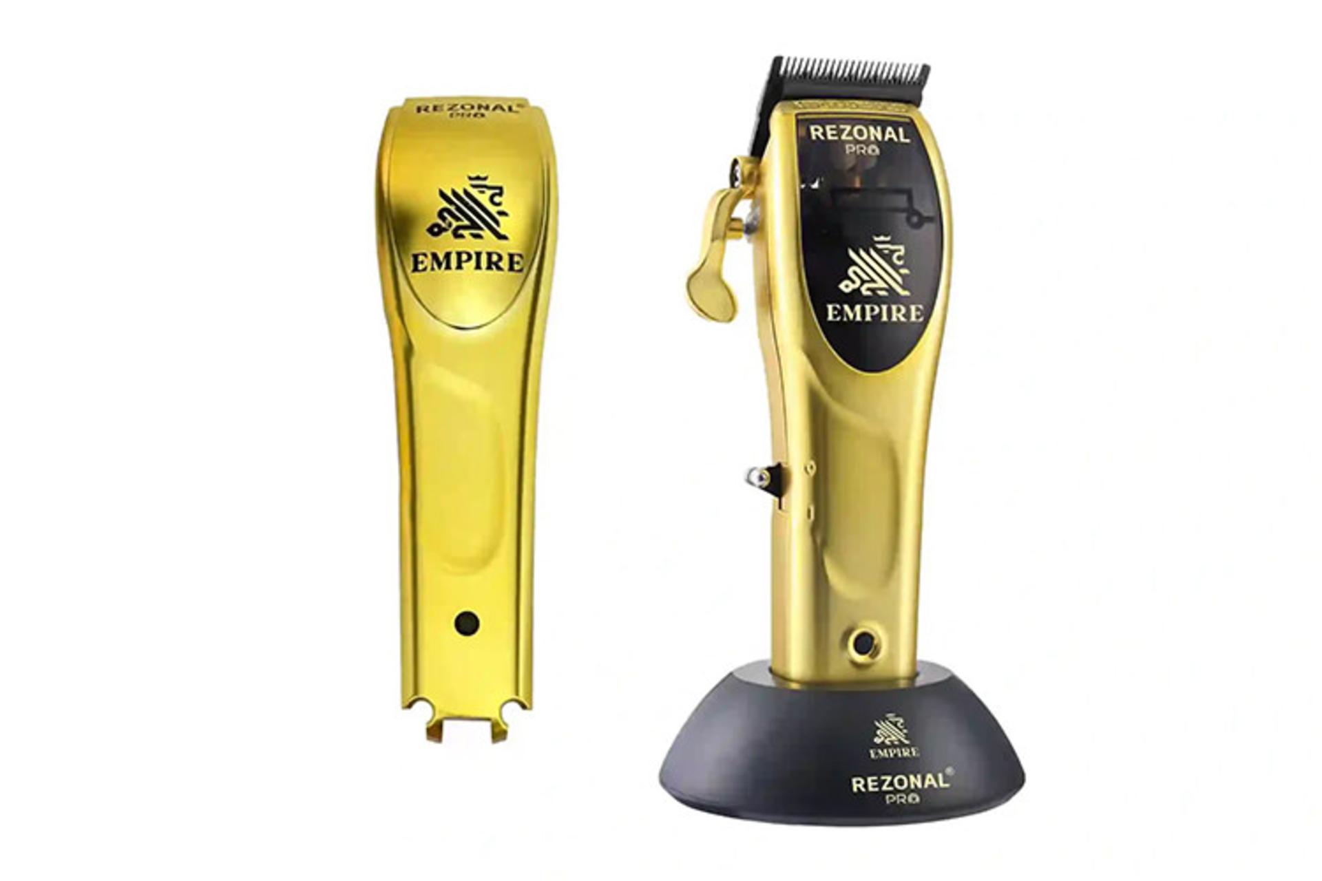 ماشین اصلاح رزونال REZONAL EMPIRE نمای جلو به همراه قاب اضافه